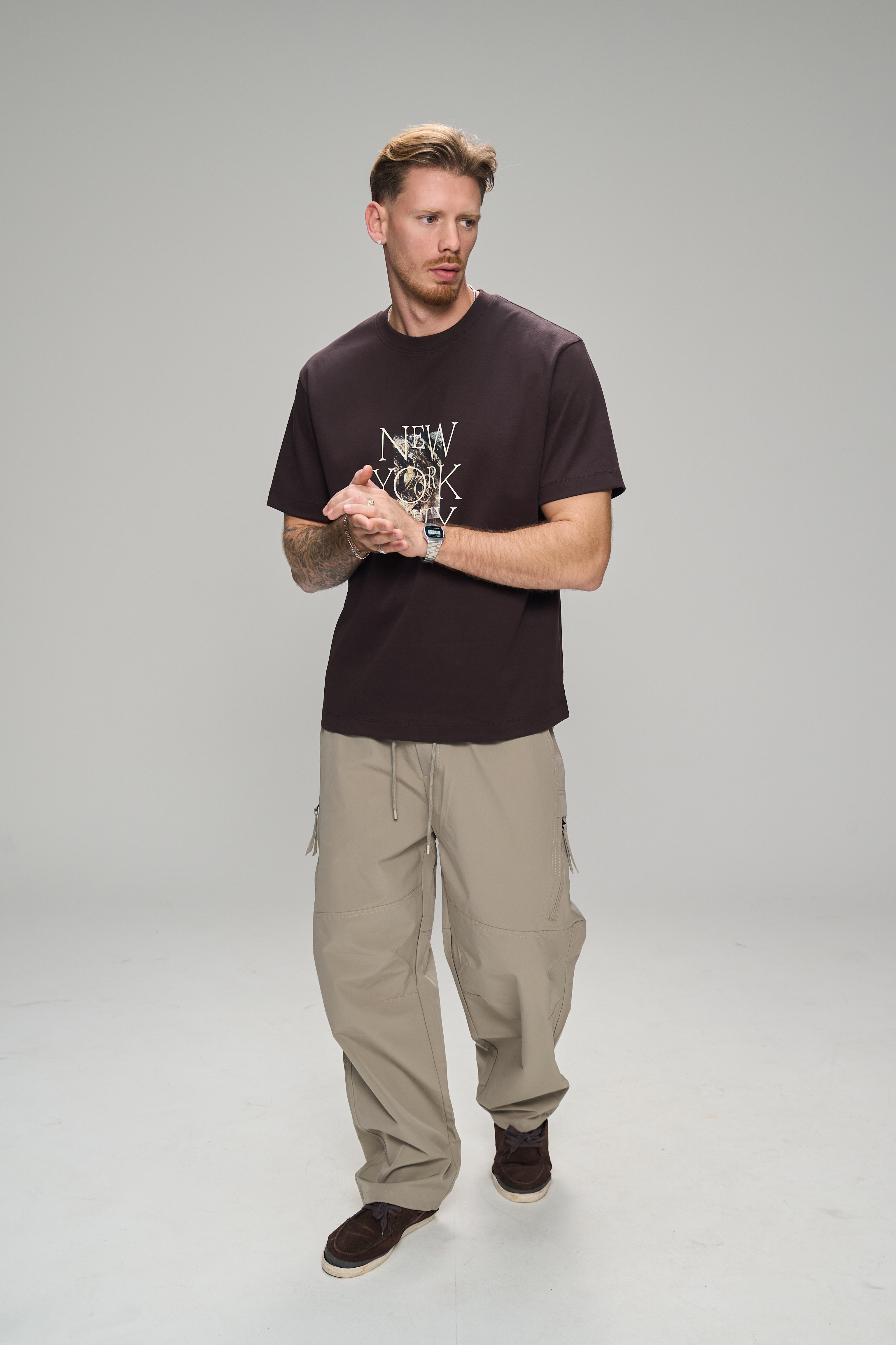 חולצת רוי חום