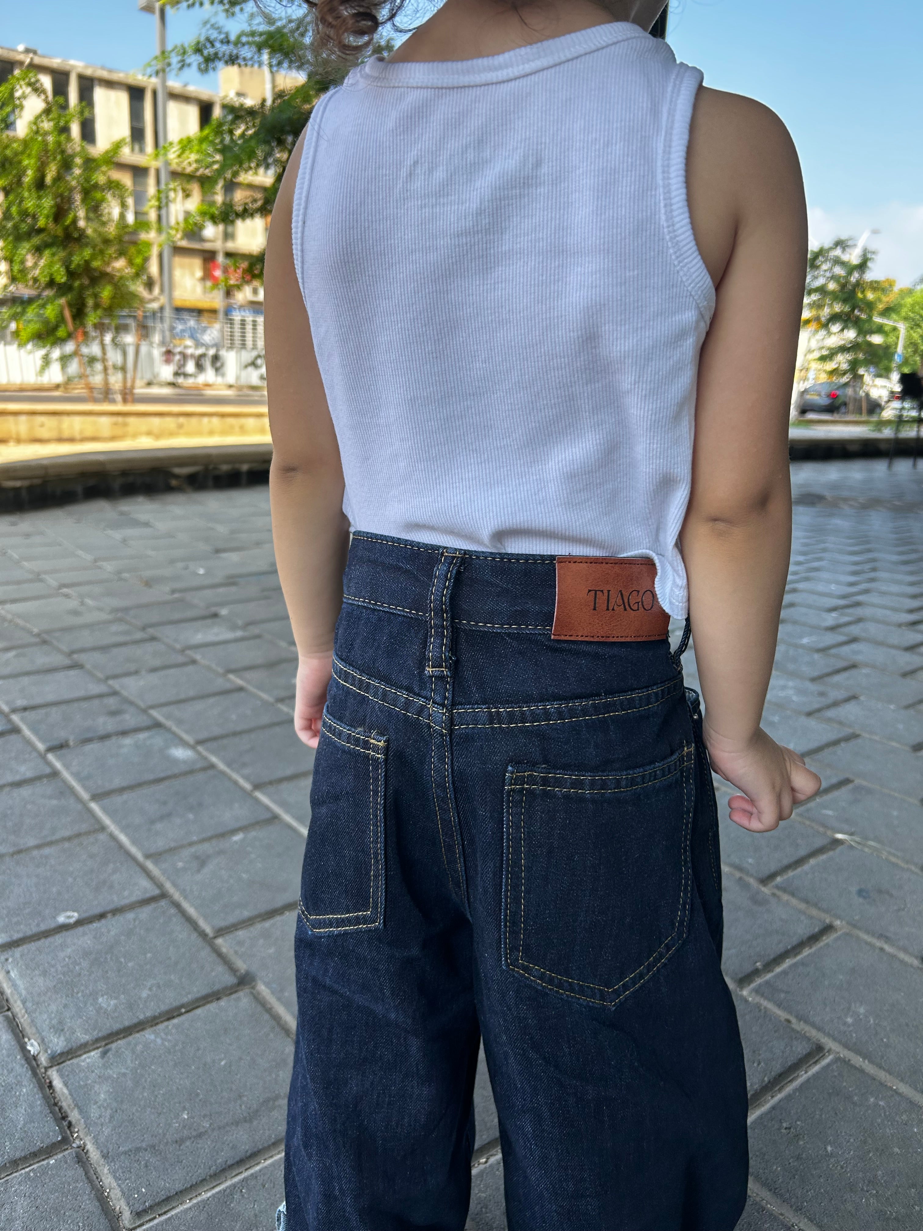 מכנס ג׳ינס ארי בלו ווש