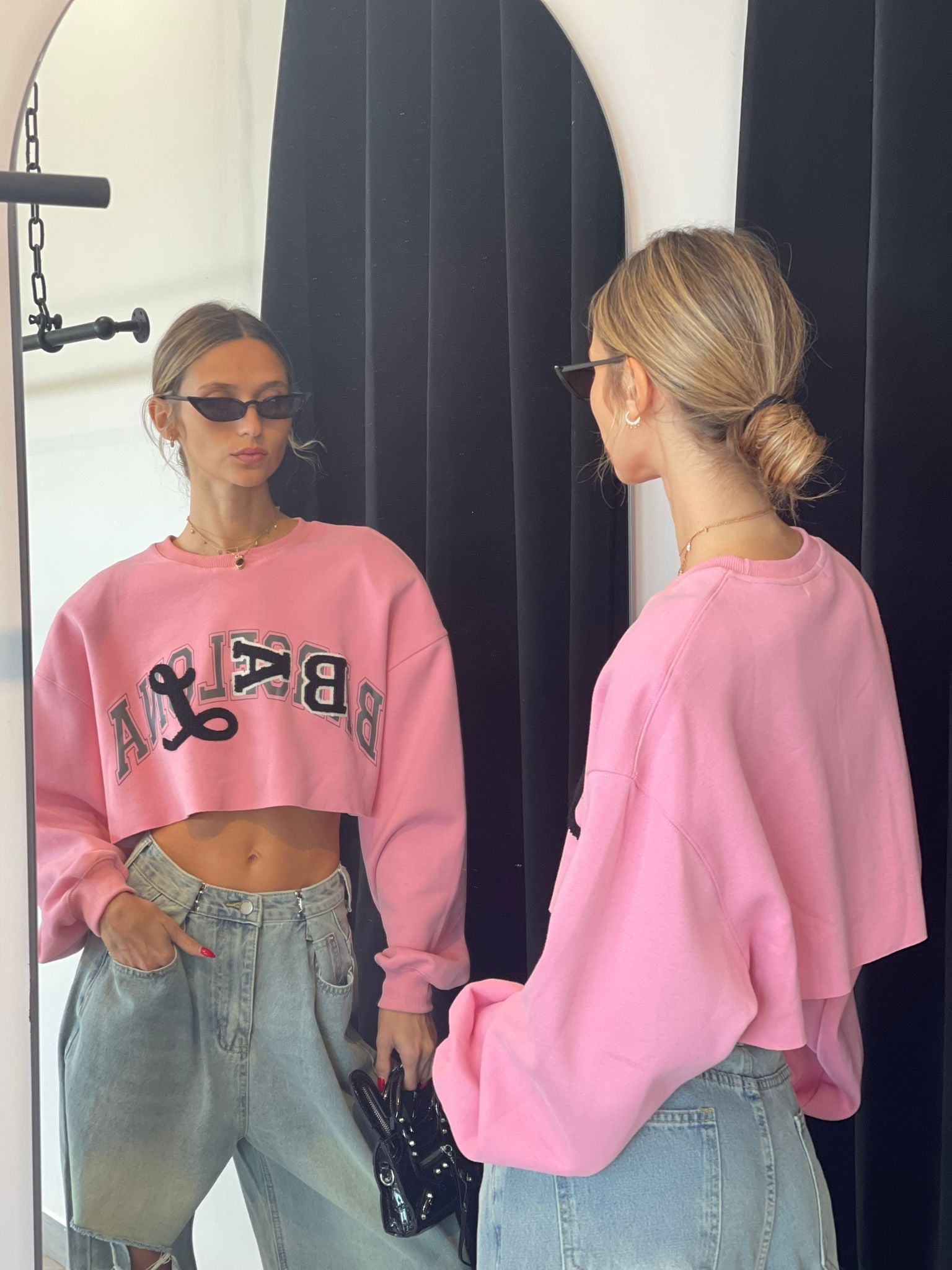 סווצ׳ר קרופ ביאן ורוד