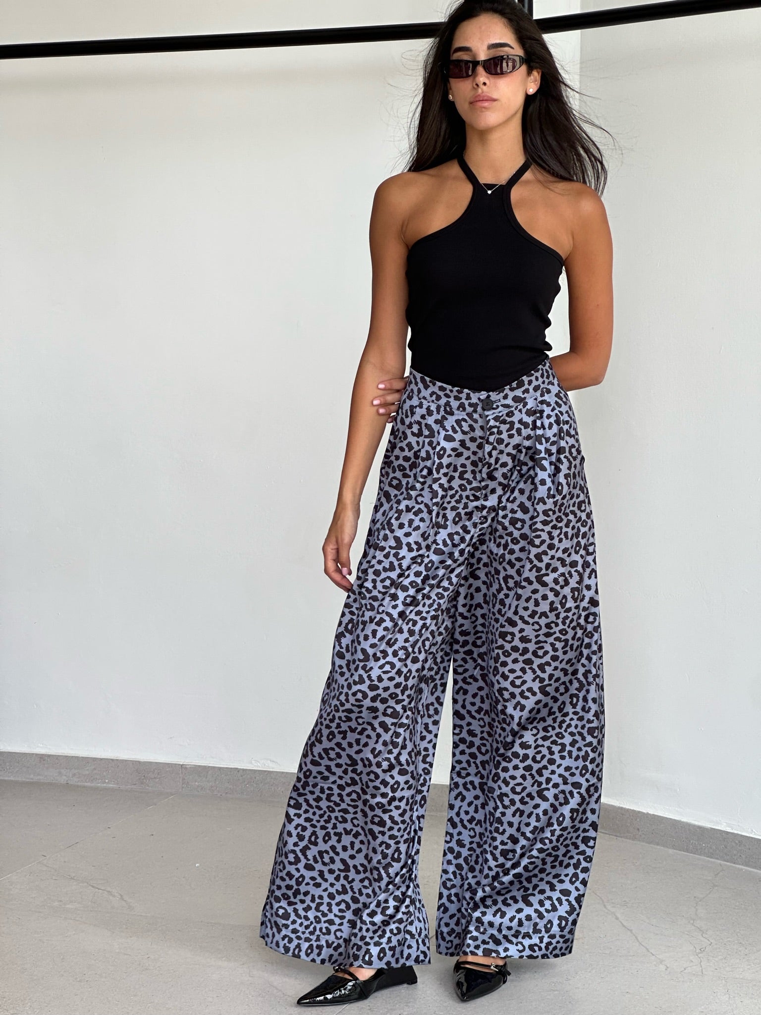 מכנס ניקול כחול