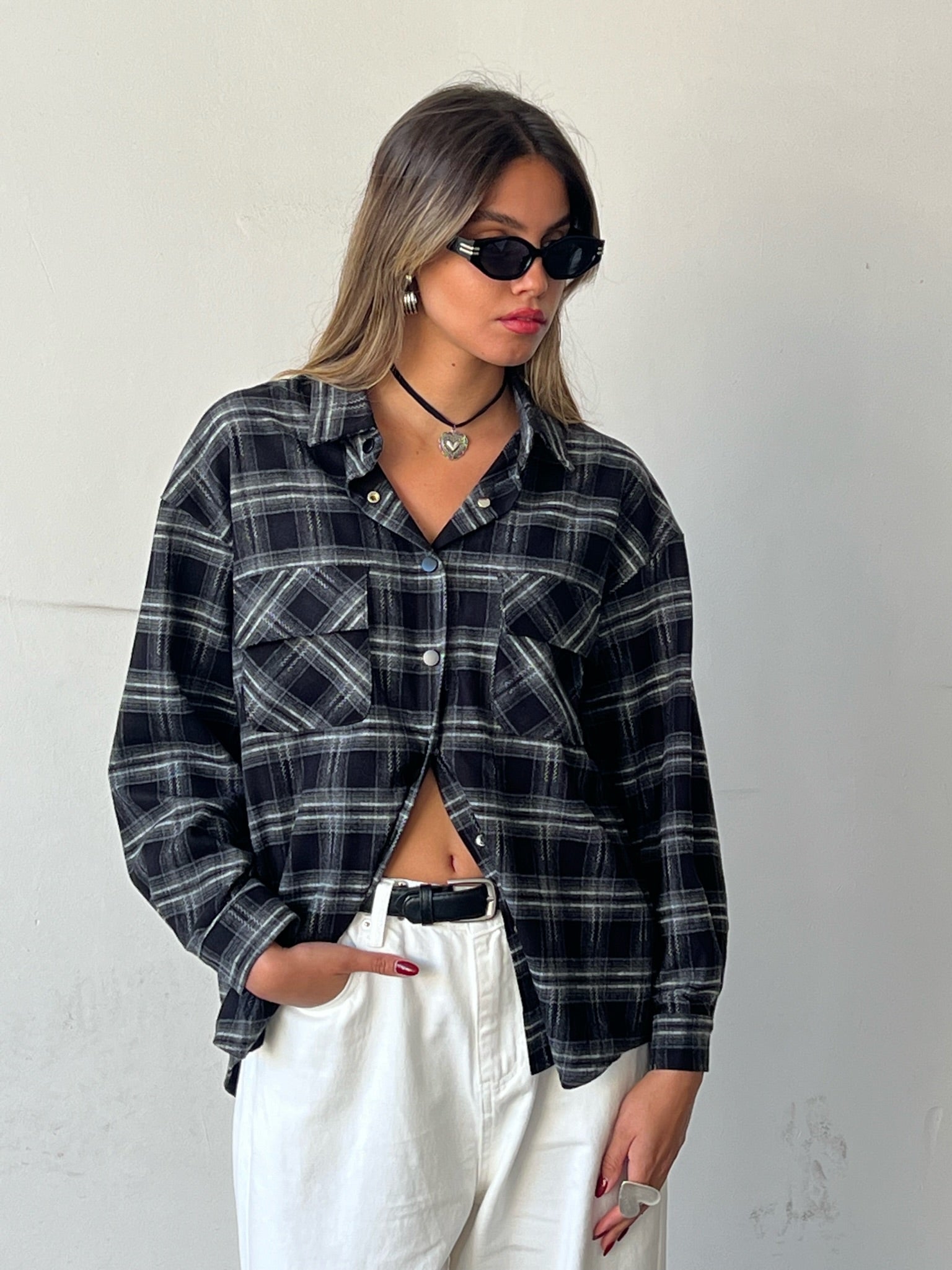 חולצת איזבל שחור