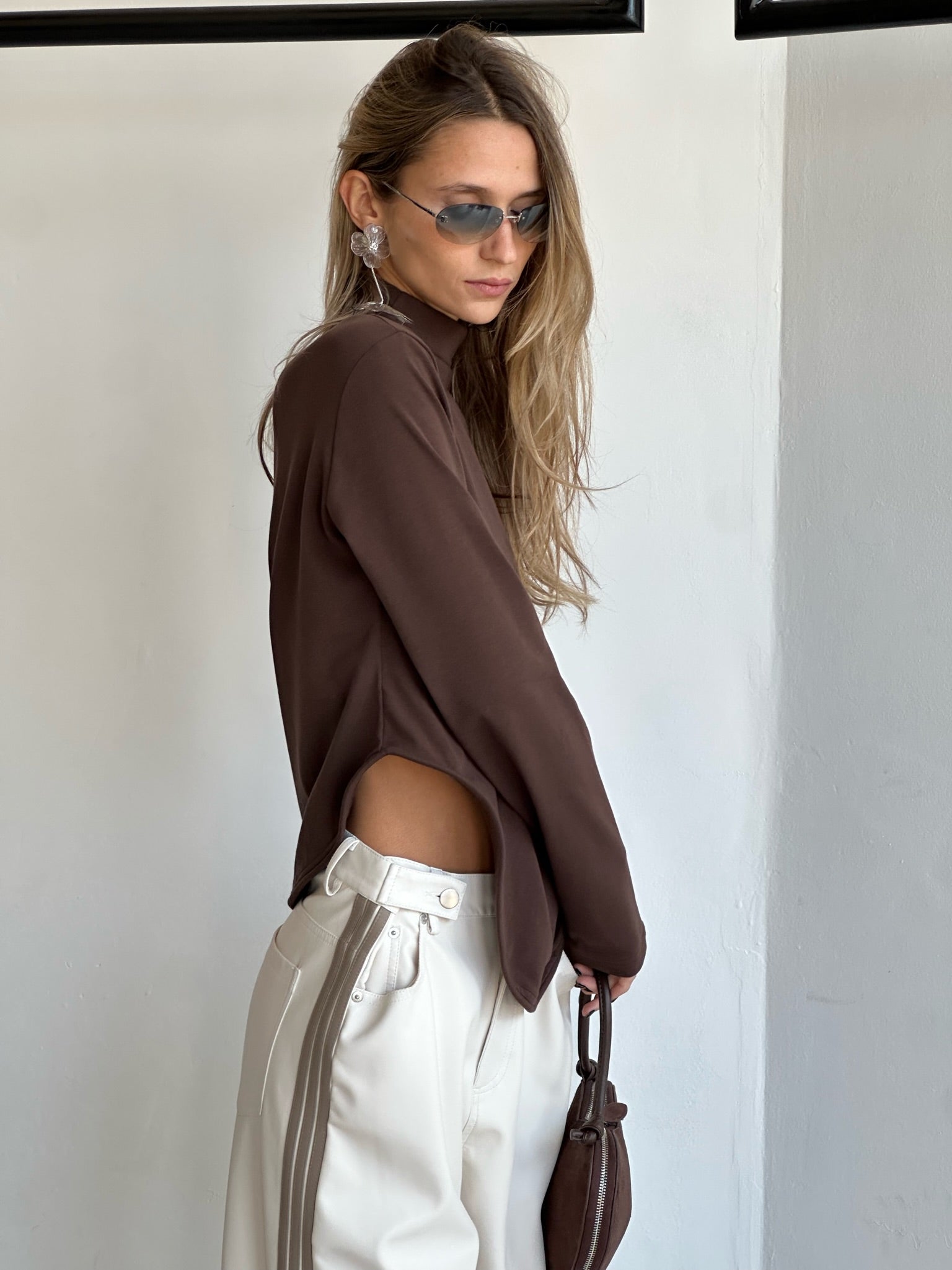 חולצת אביאור חום