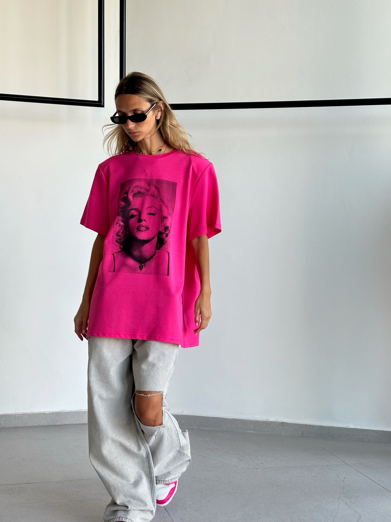 חולצת מרלין ורוד