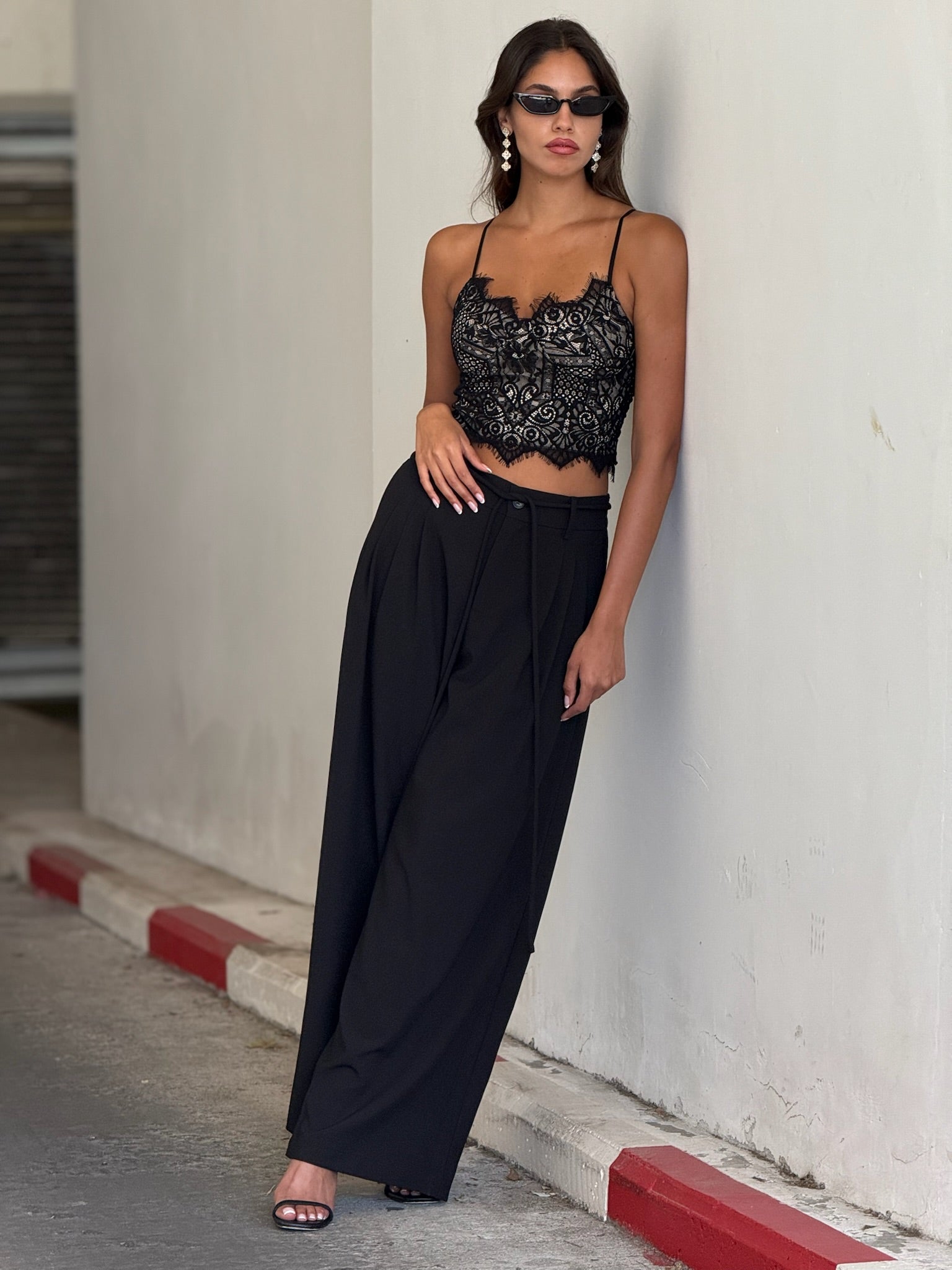 מכנס שלבי שחור