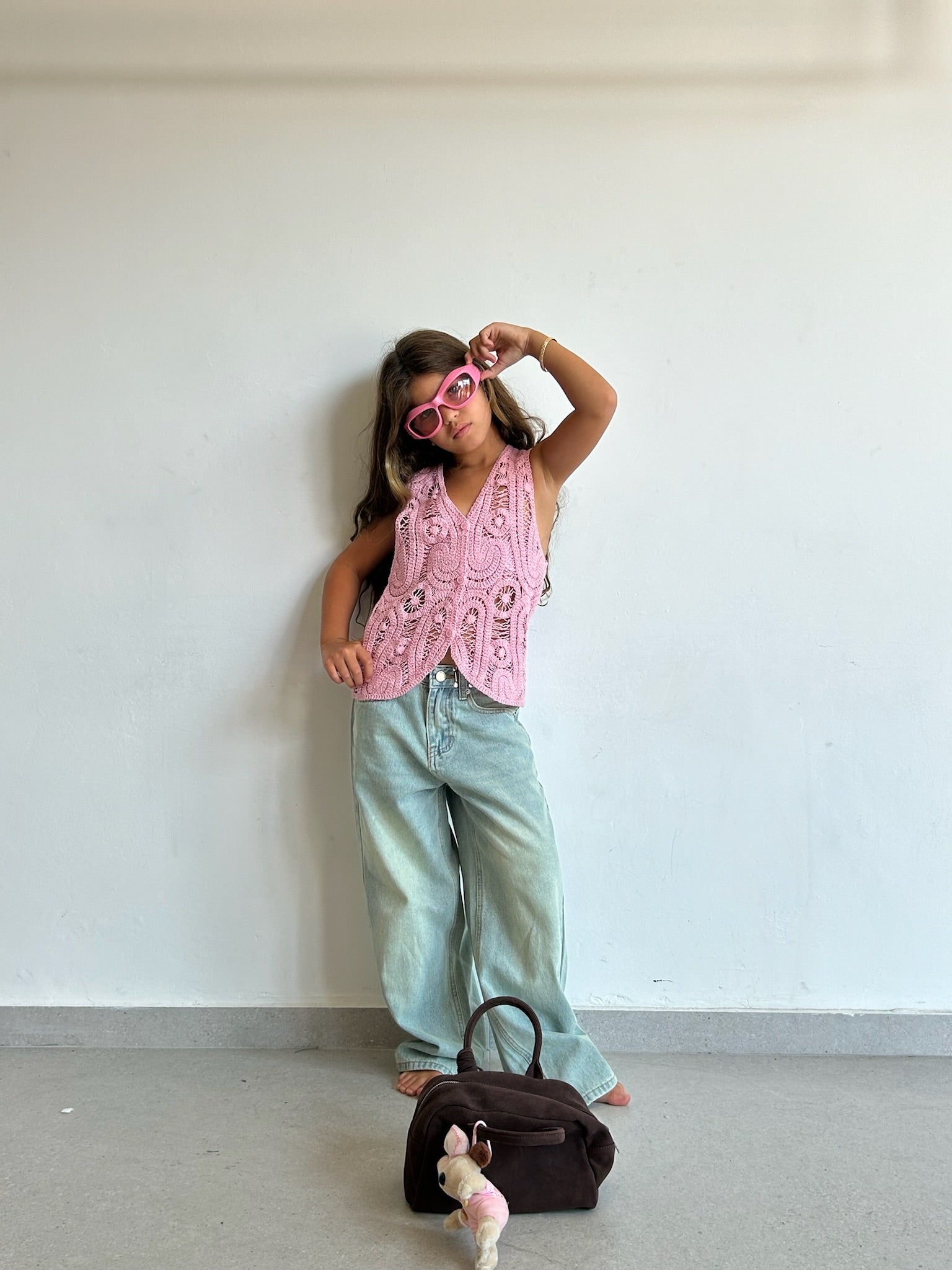 מכנס ג׳ינס ארי בהיר