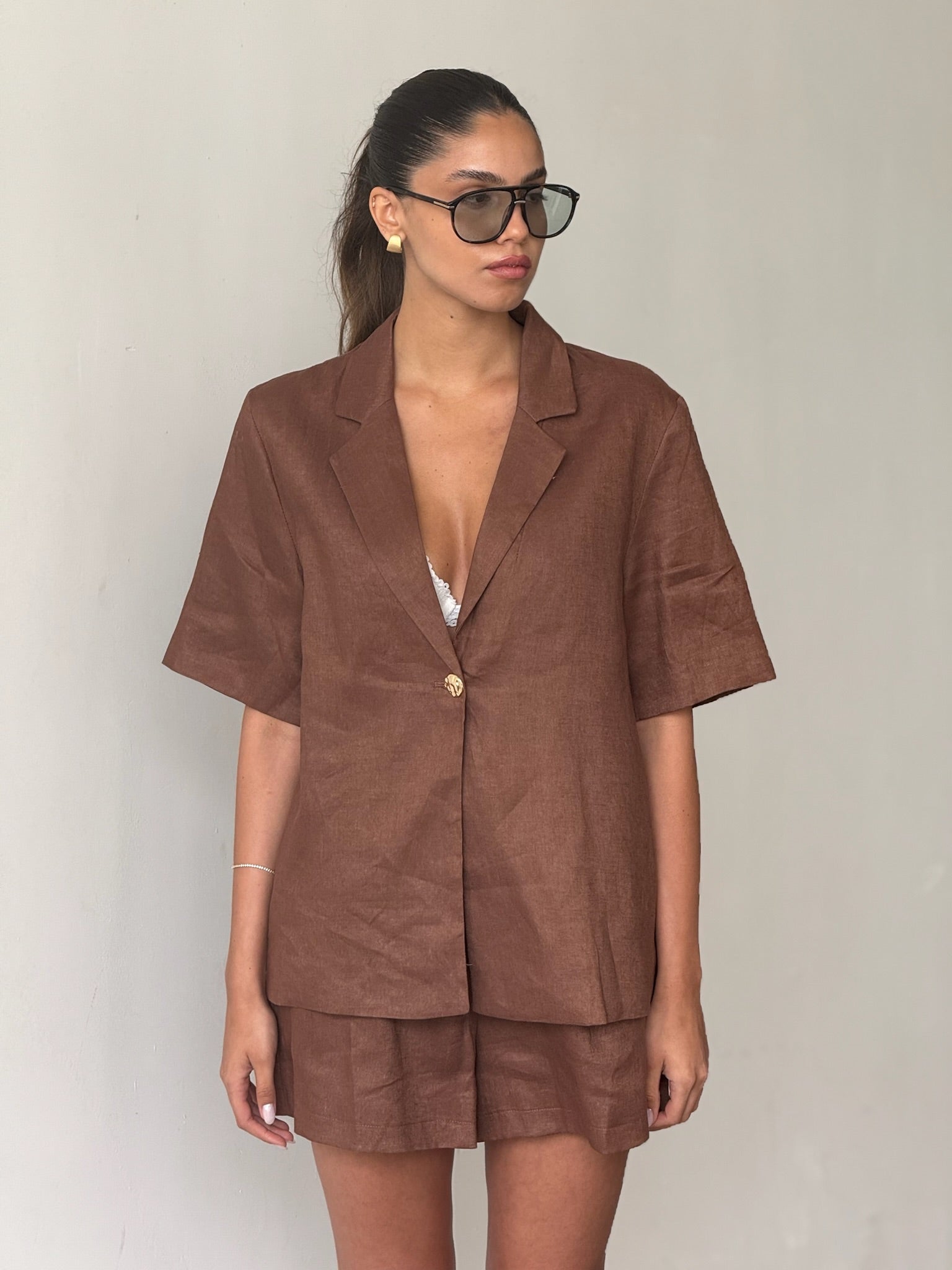 חליפת מור פשתן