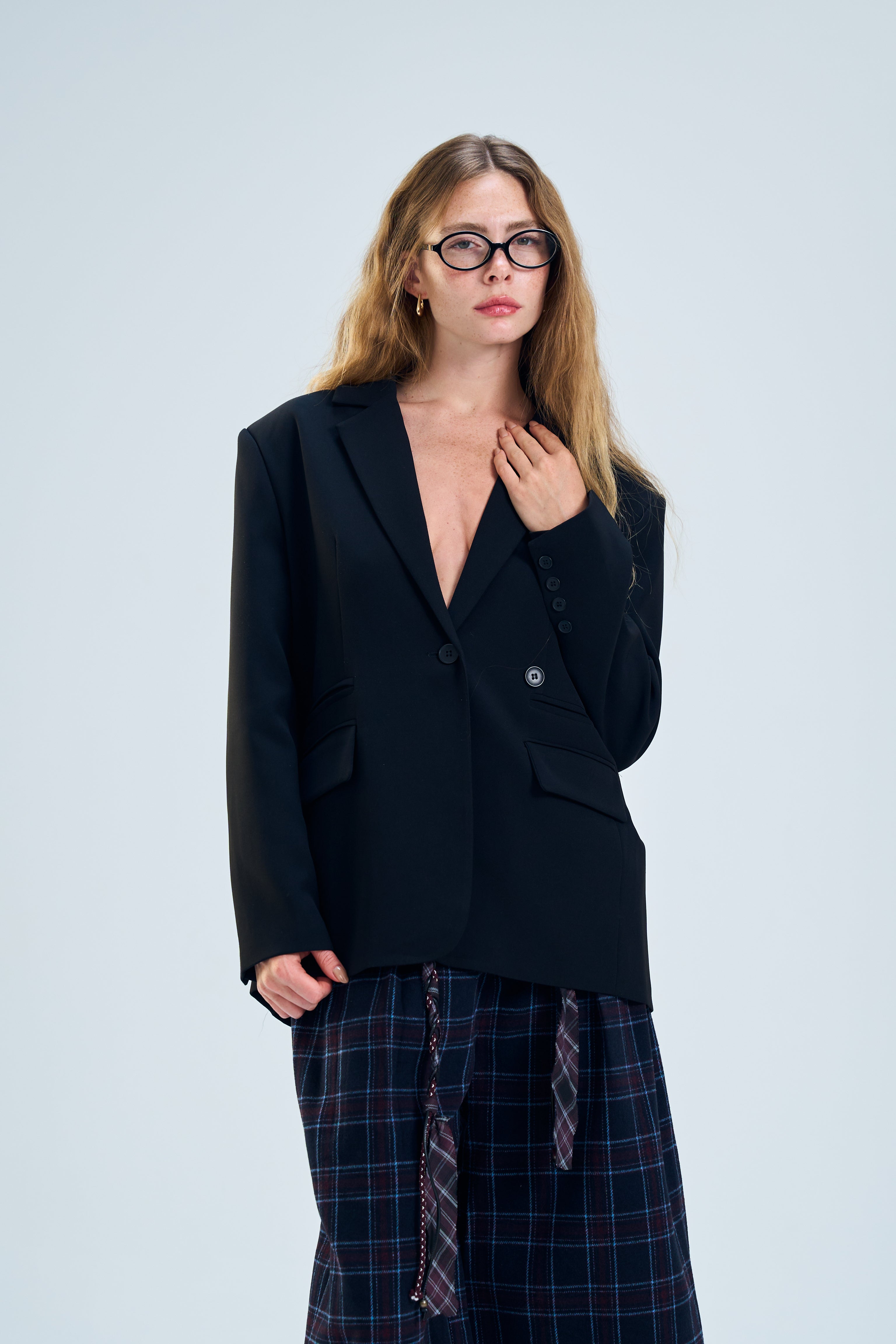 ג'קט מישל שחור