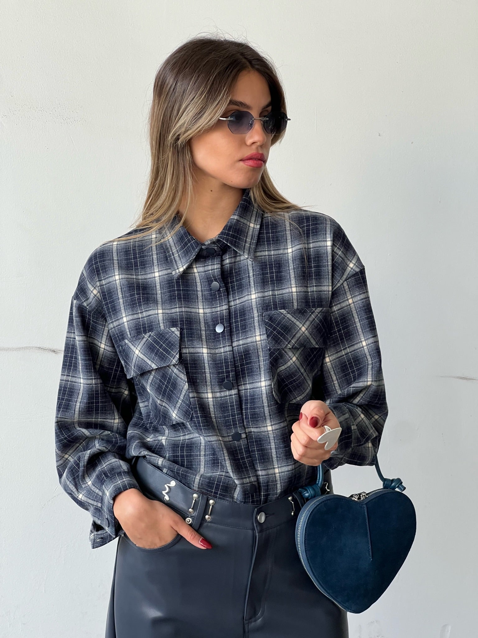 חולצת איזבל כחול