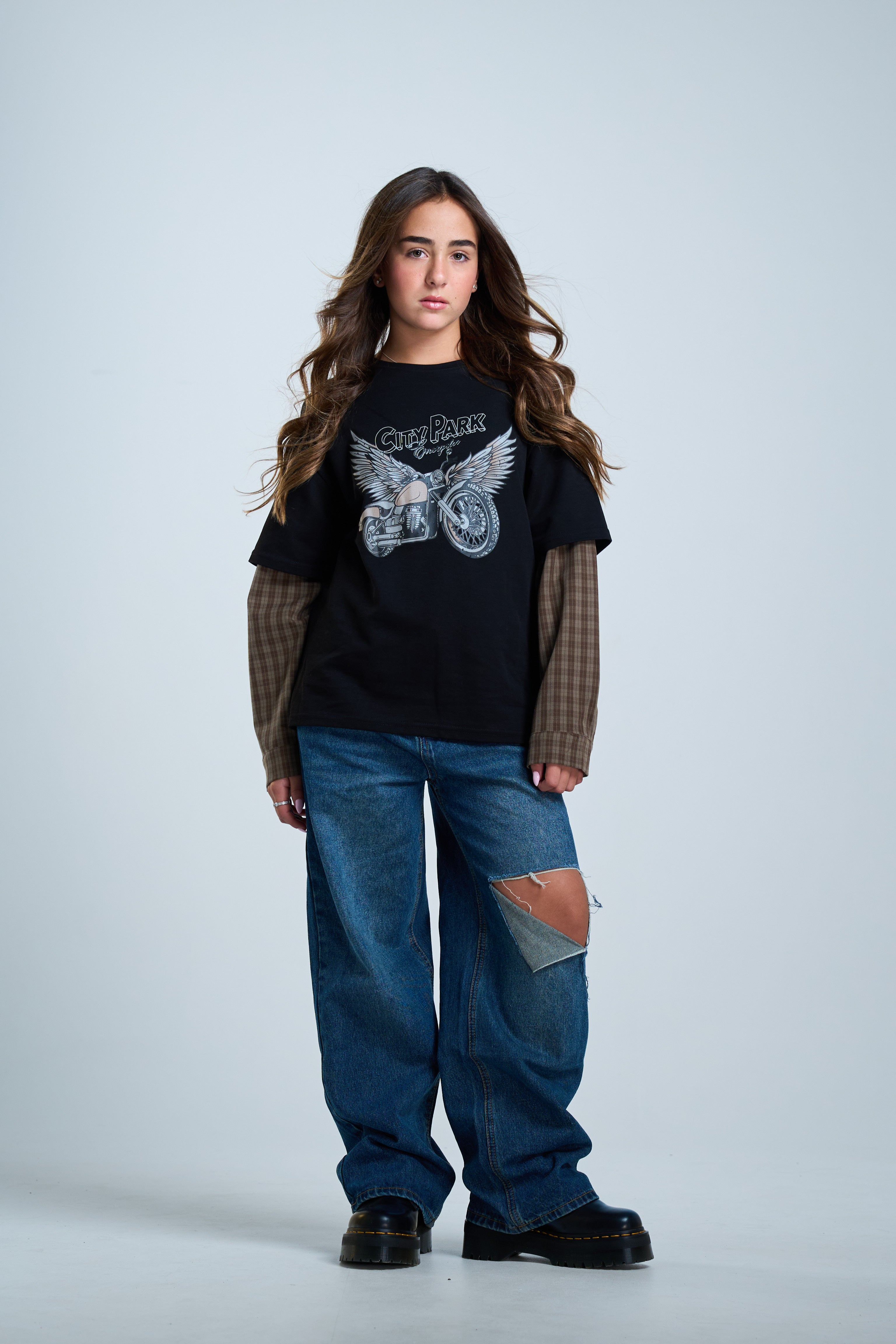 חולצת מיכאל שחור