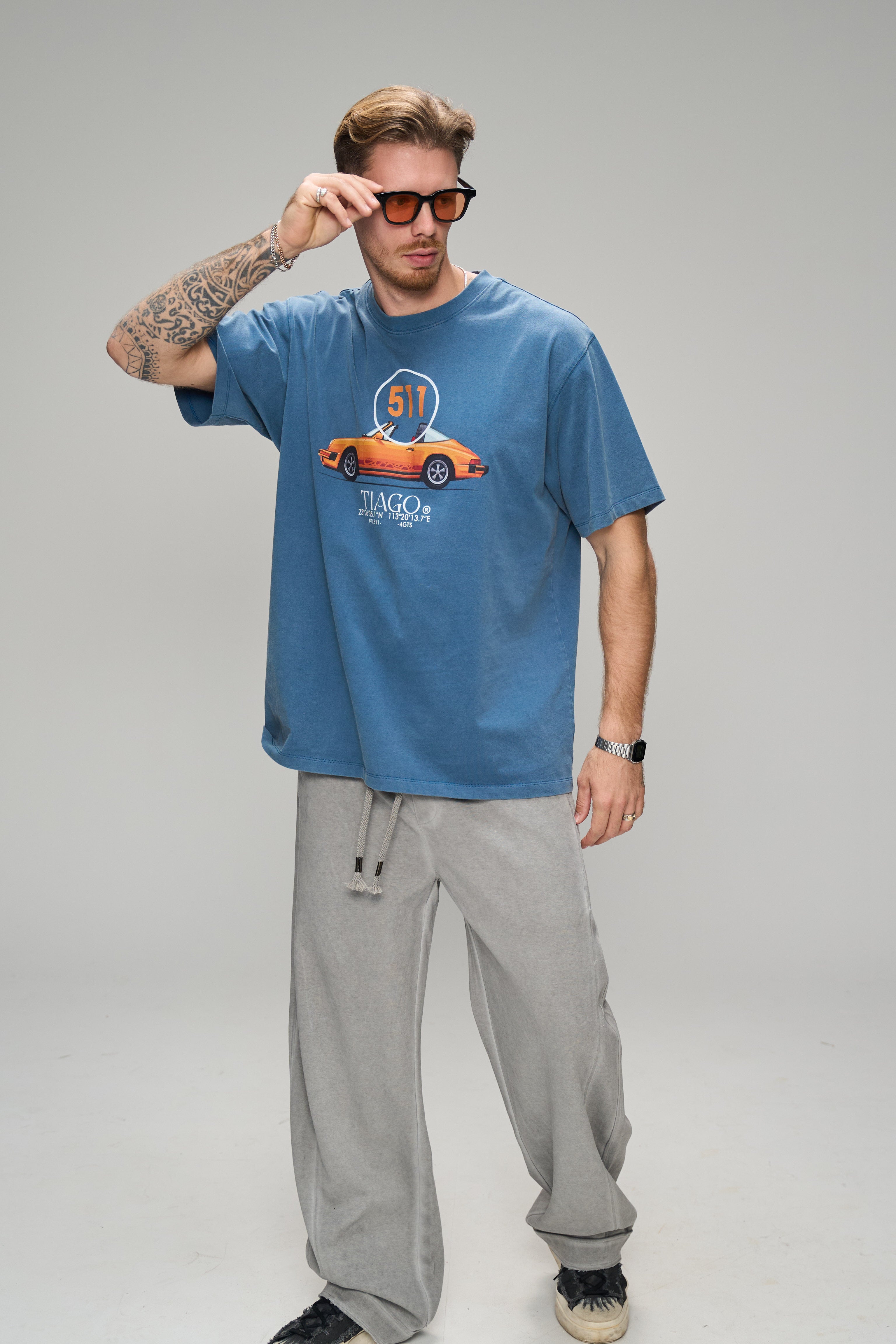 מכנס פליקס אפור