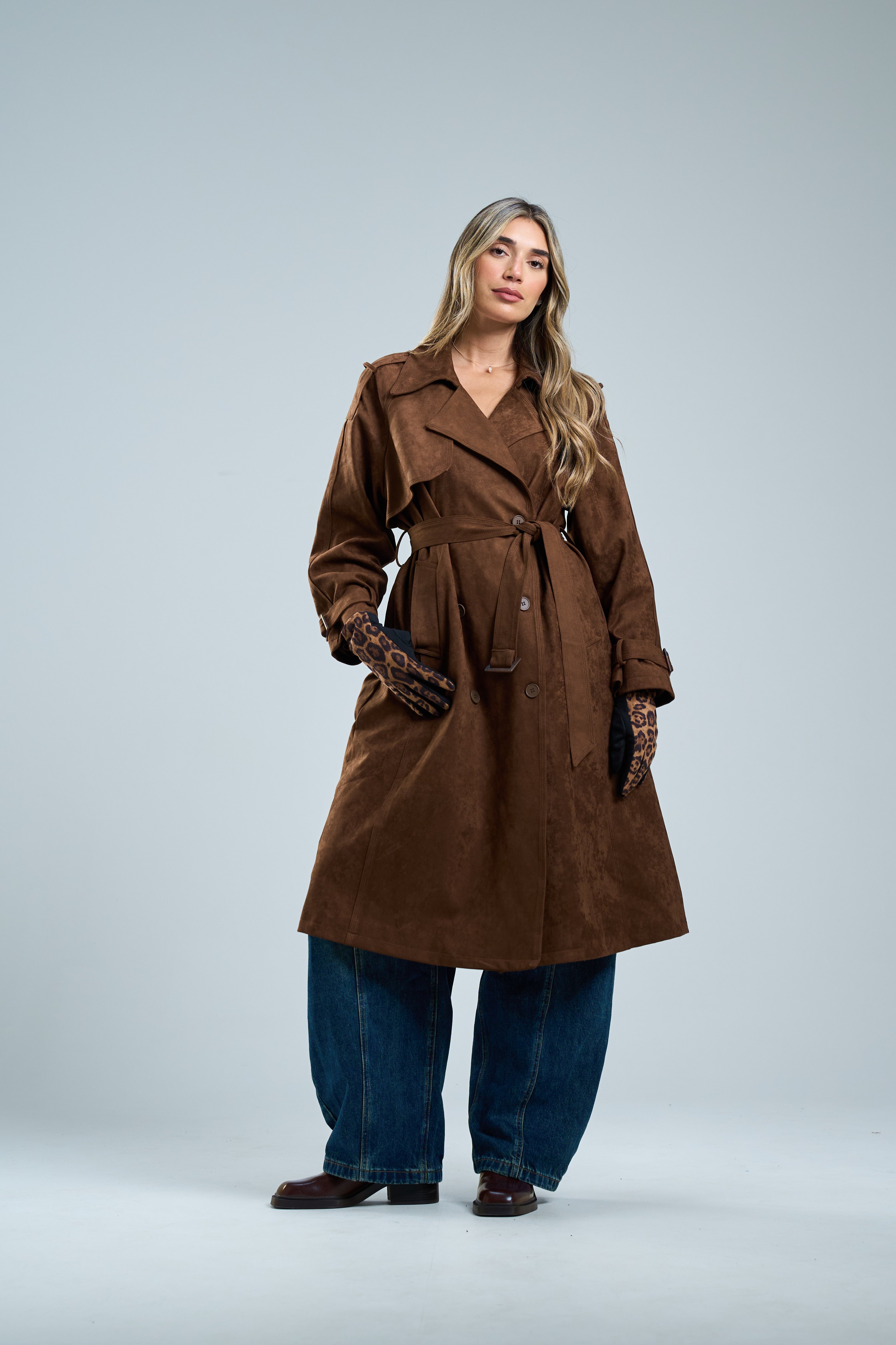 מעיל ניק זמש חום