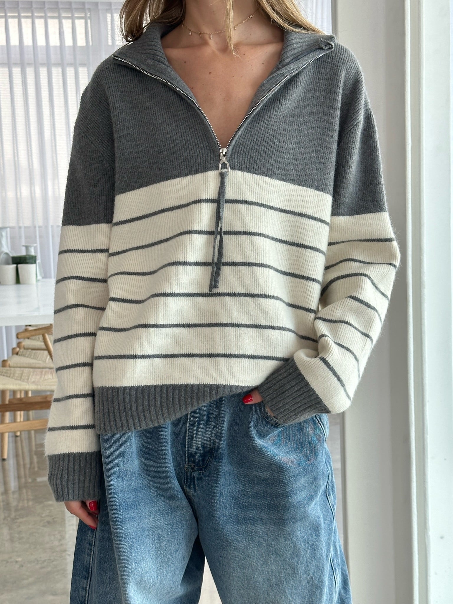 סריג אורן אפור