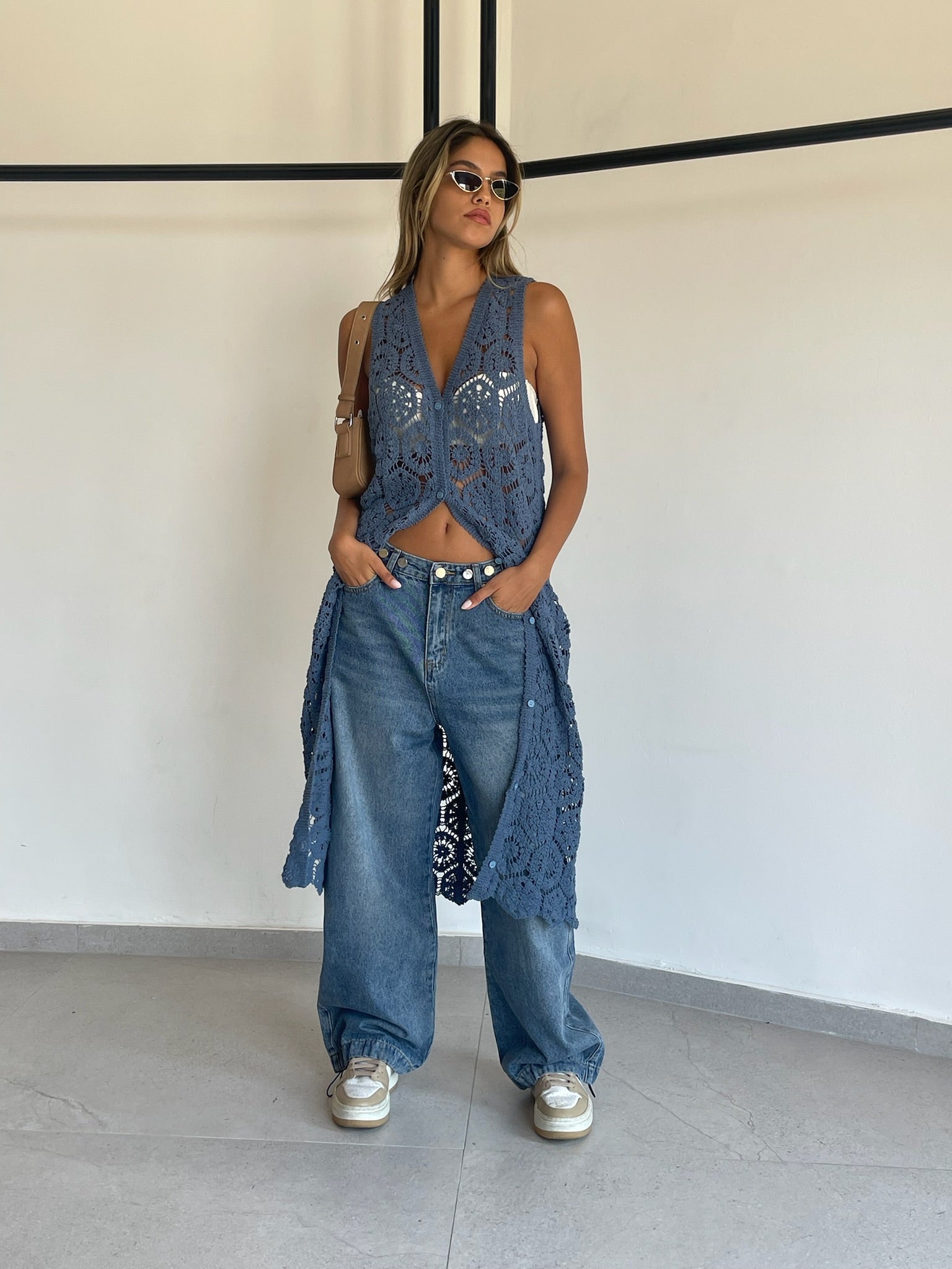 מכנס ג׳ינס ג'וי כחול