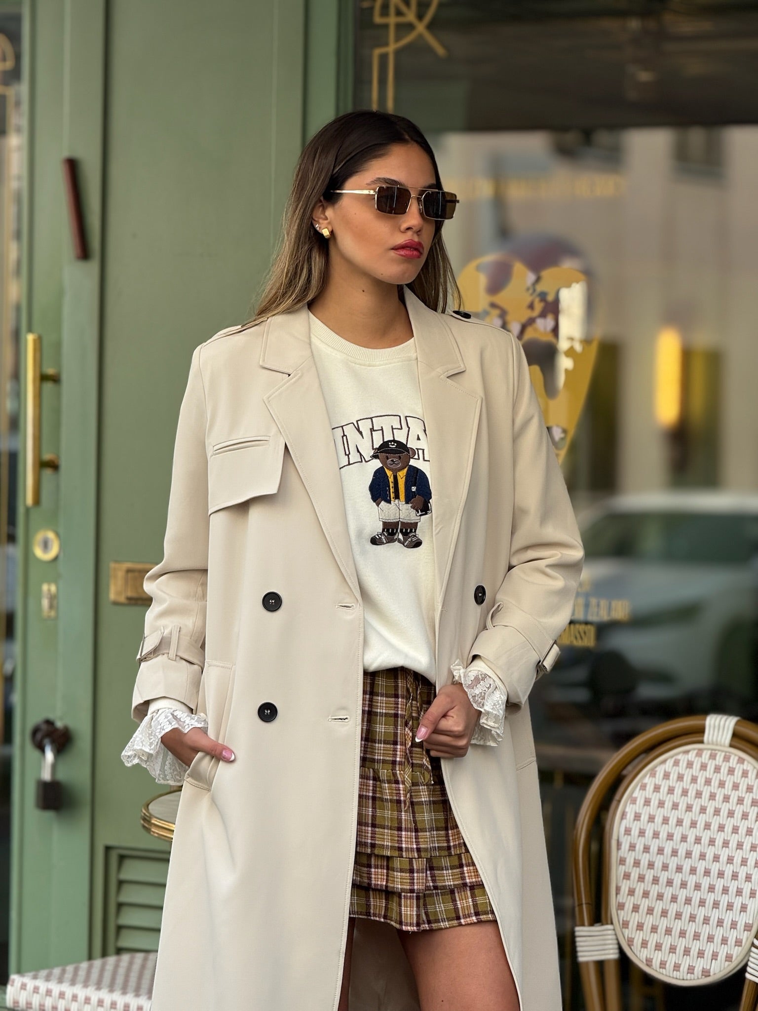 חצאית ליאן ירוק