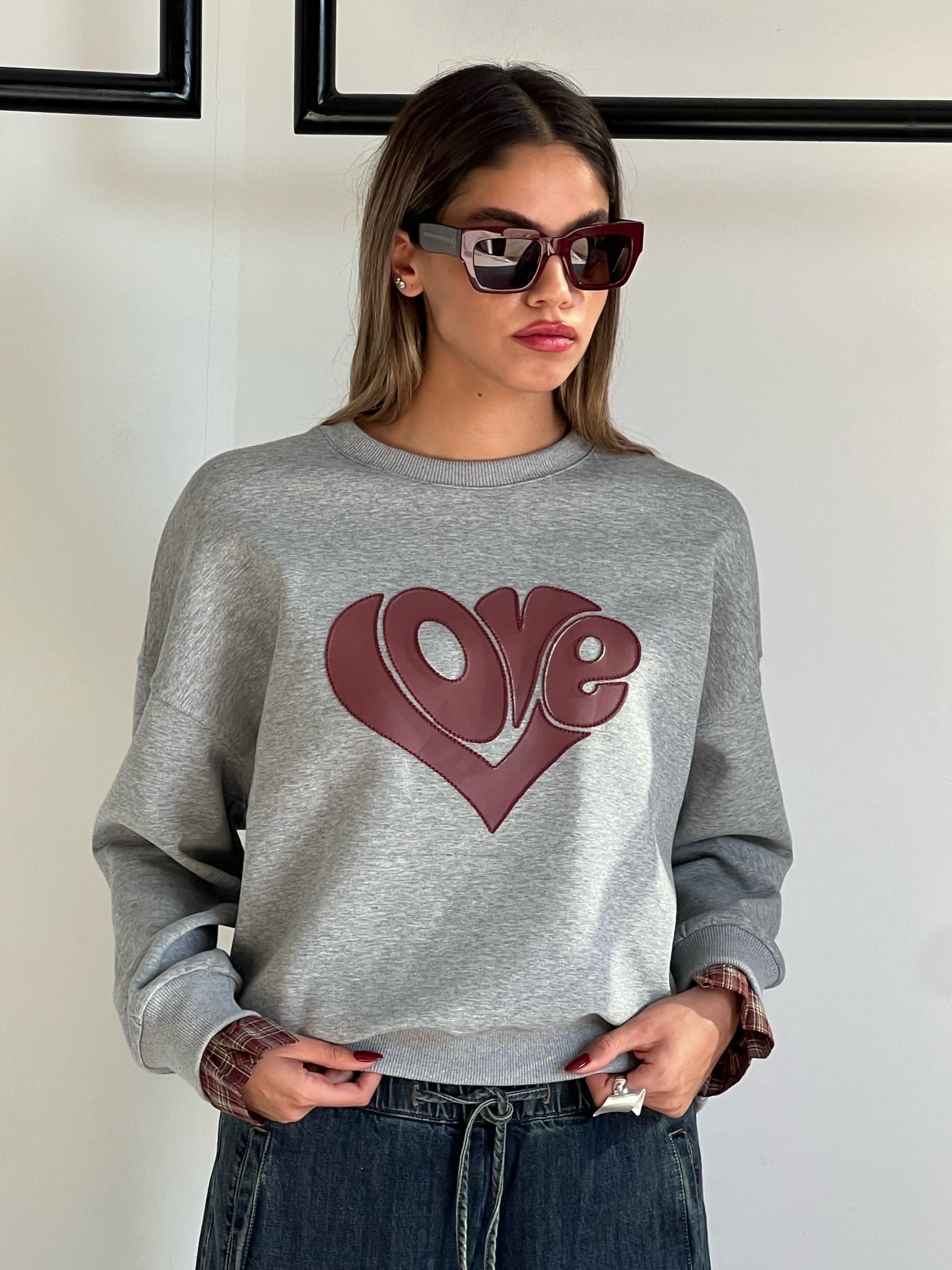 סווצר לאבי אפור