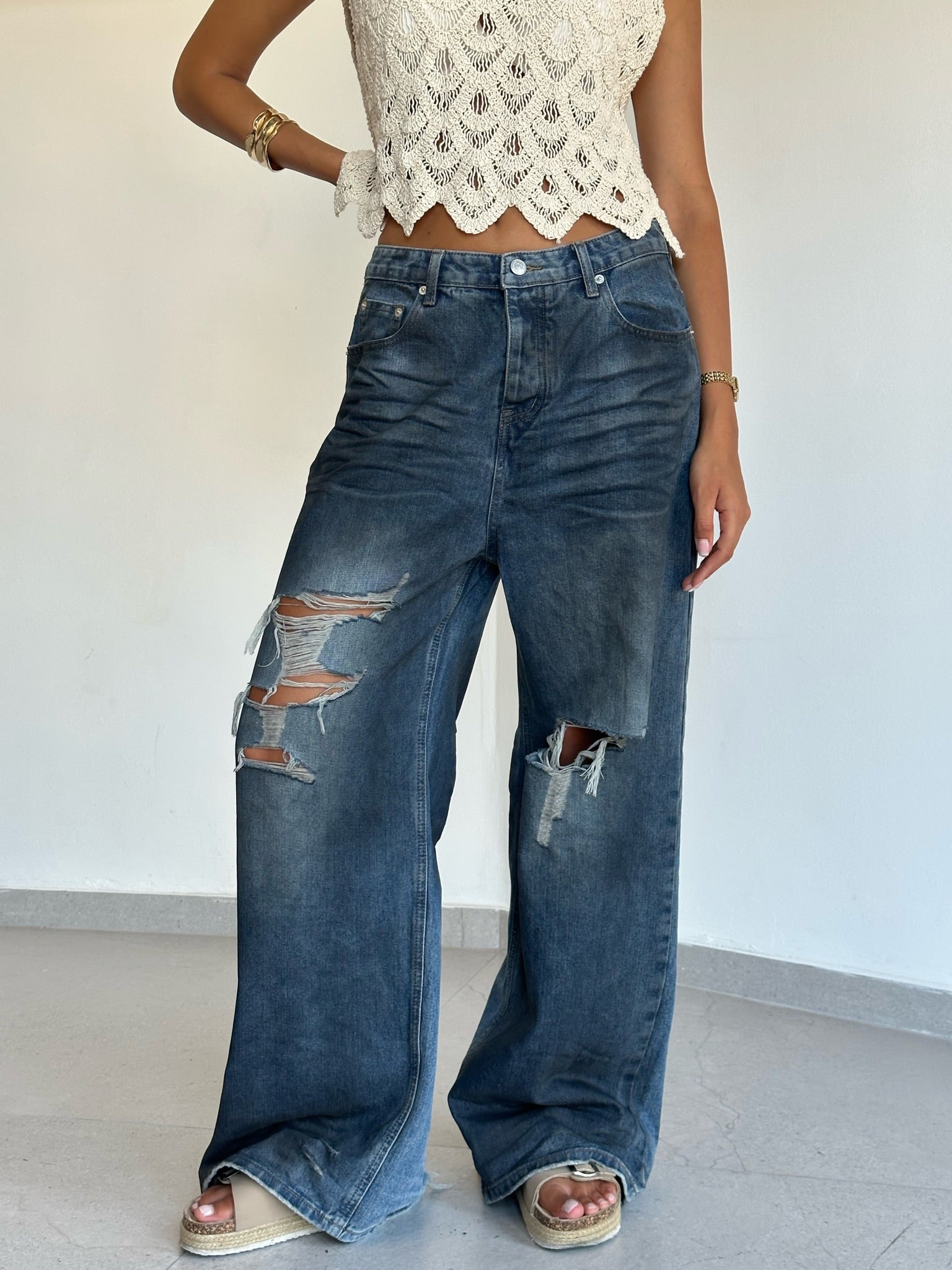 מכנס ג׳ינס לירוי