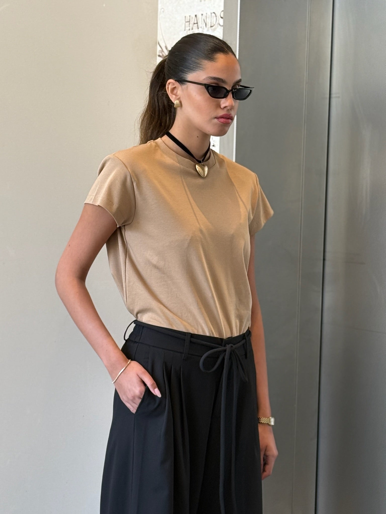 מכנס שלבי שחור