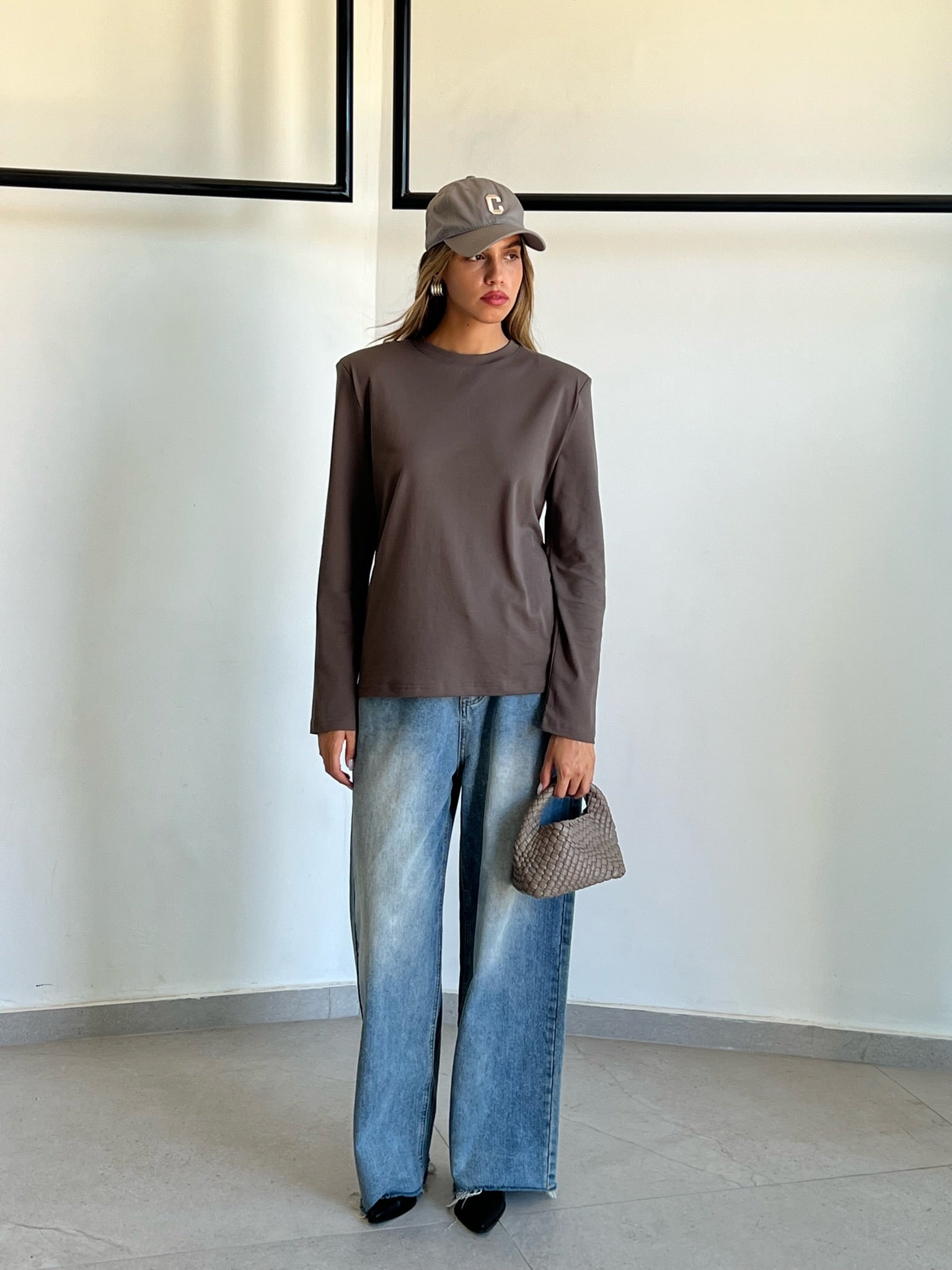 חולצת ליביה חום