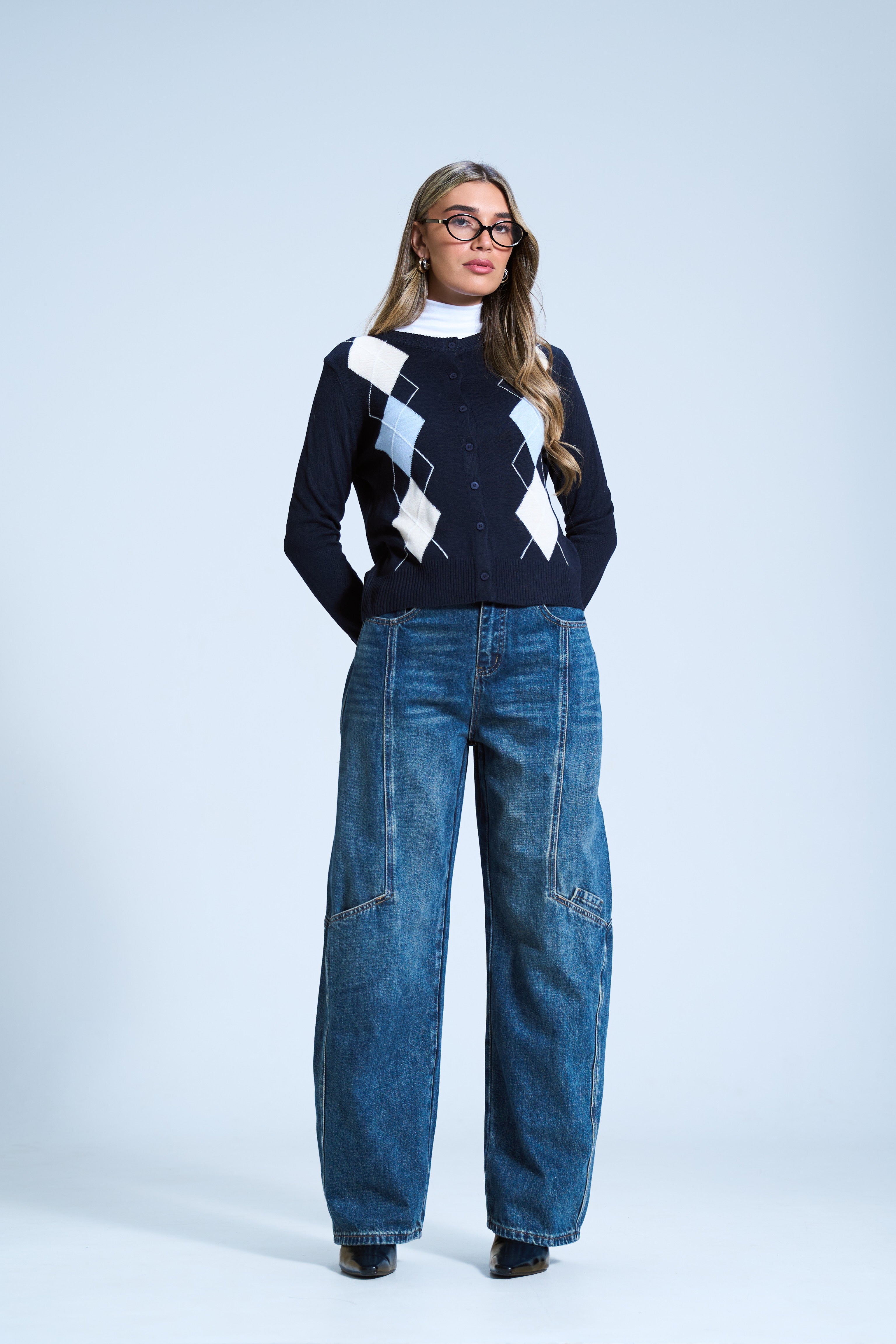 קרדיגן מיי כחול