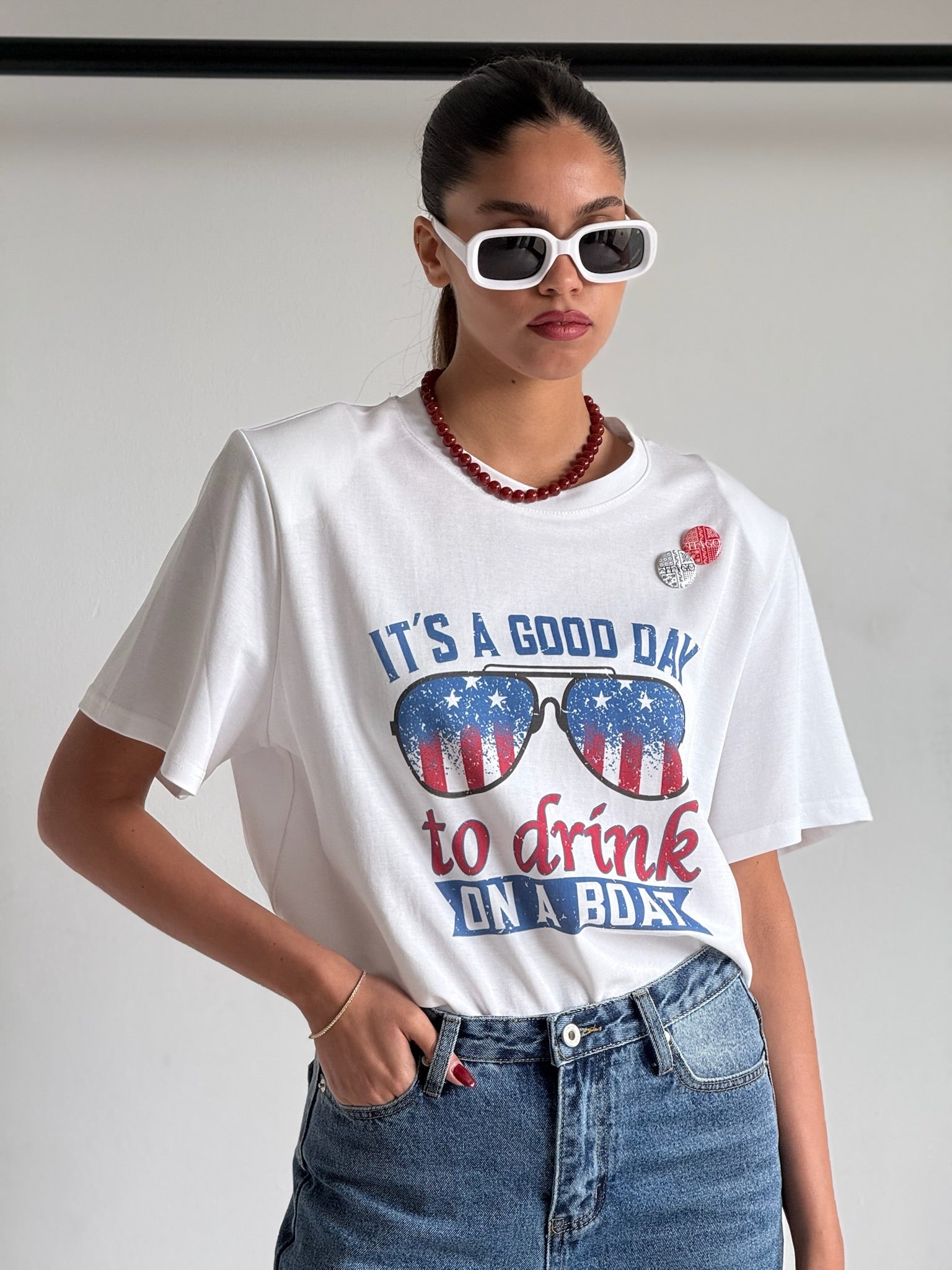 חולצת מיה לבן