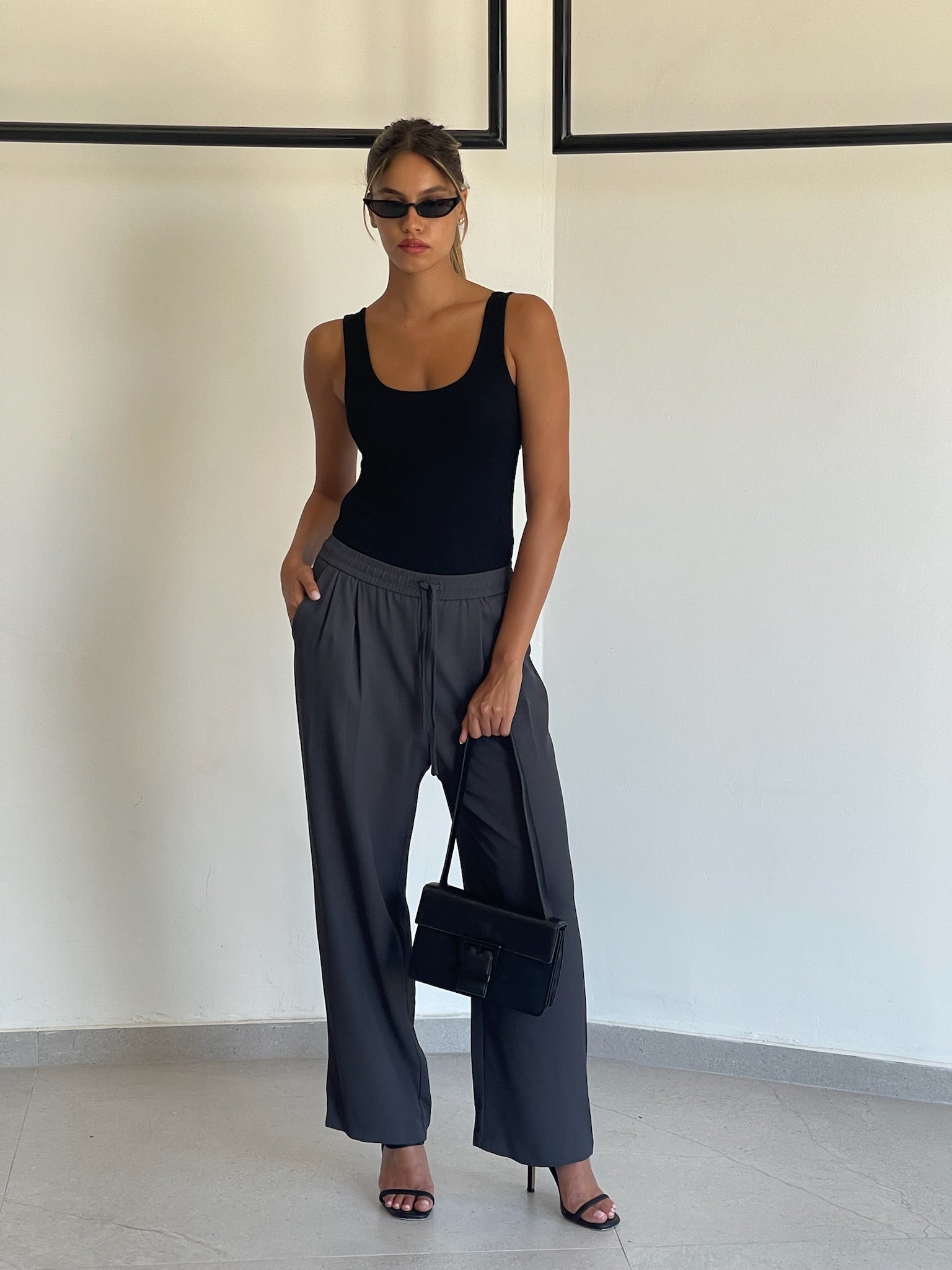 מכנס מיאן אפור