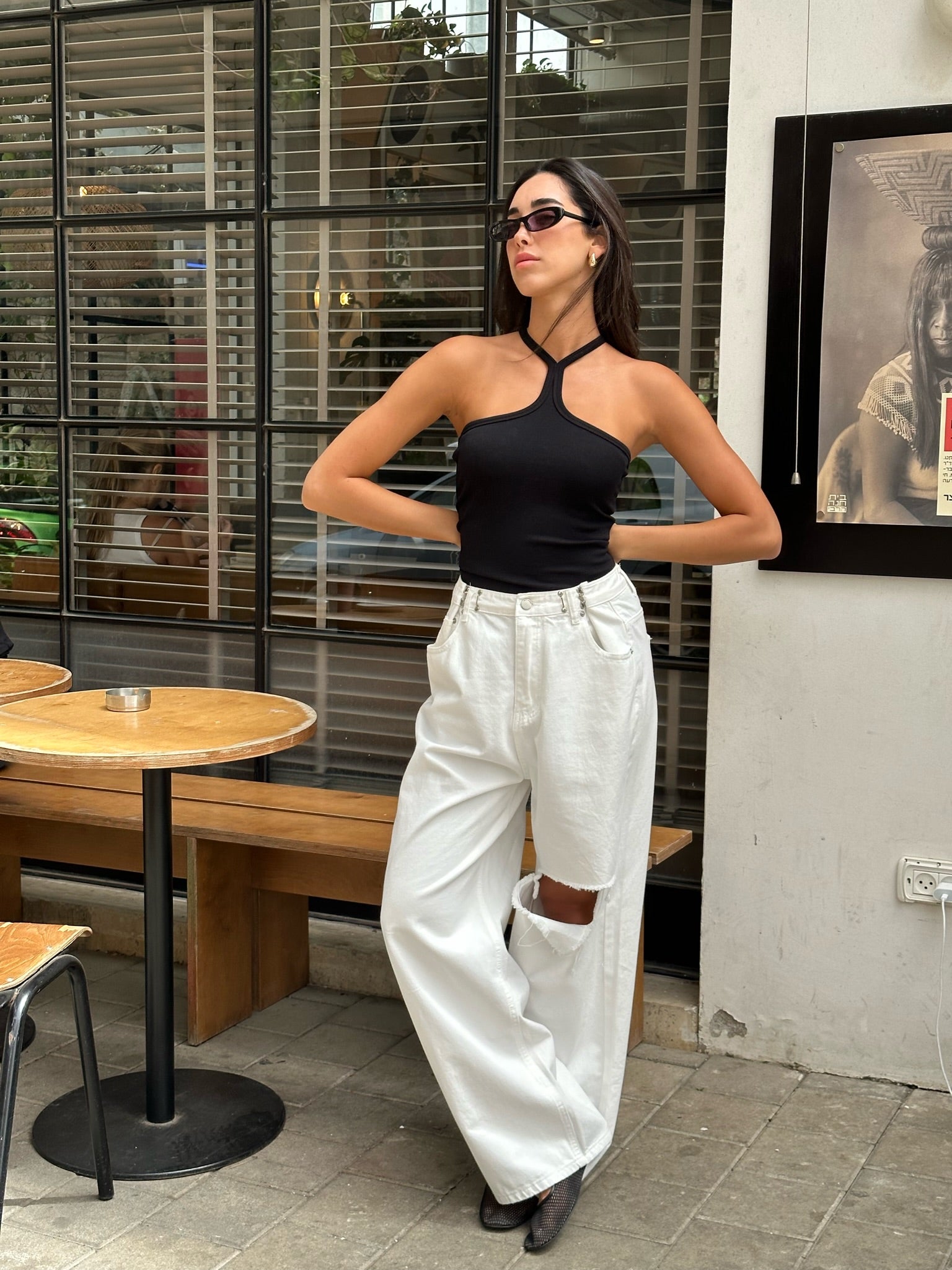 גופיית נלי שחור