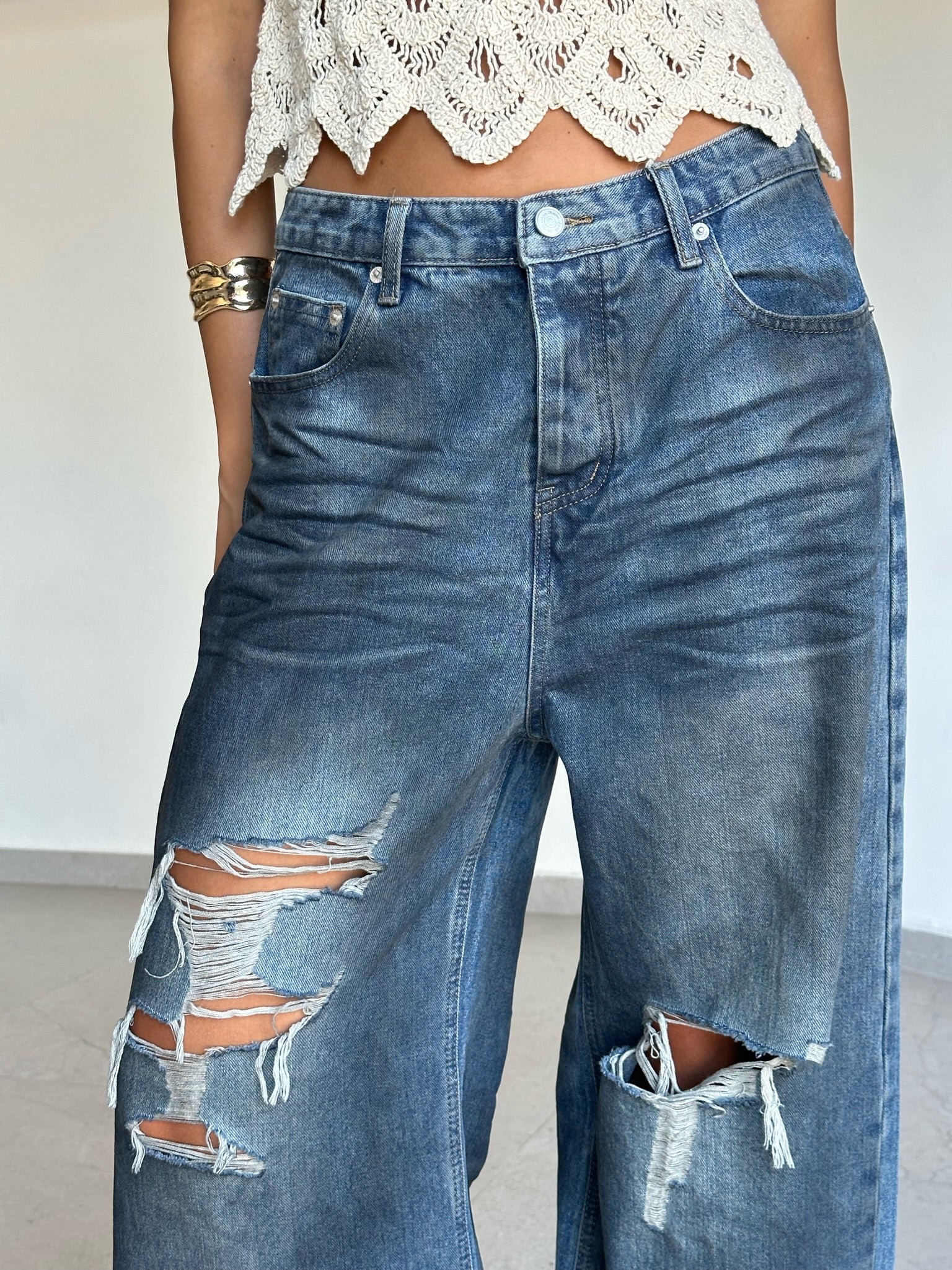 מכנס ג׳ינס לירוי