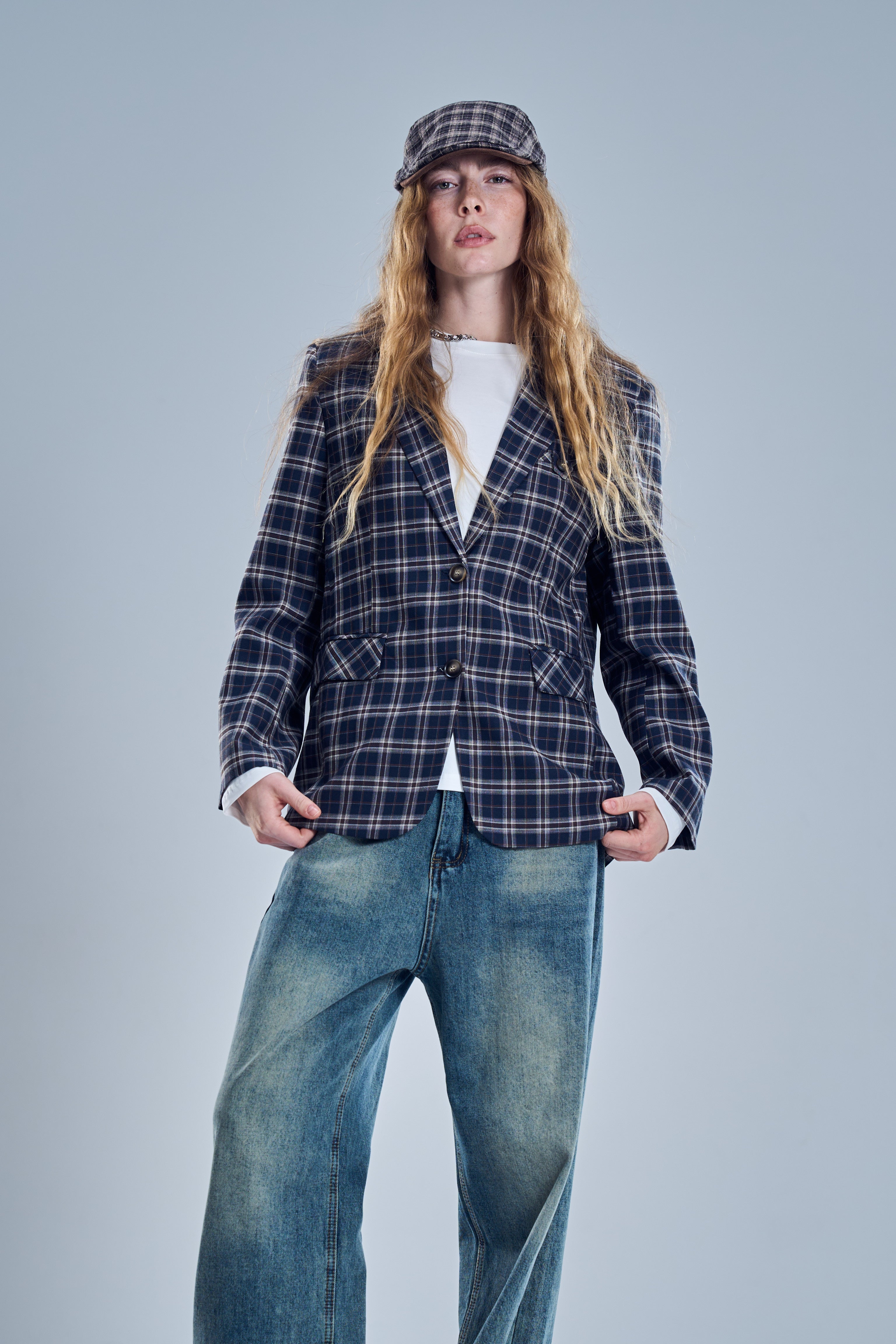 ג׳קט הלני כחול