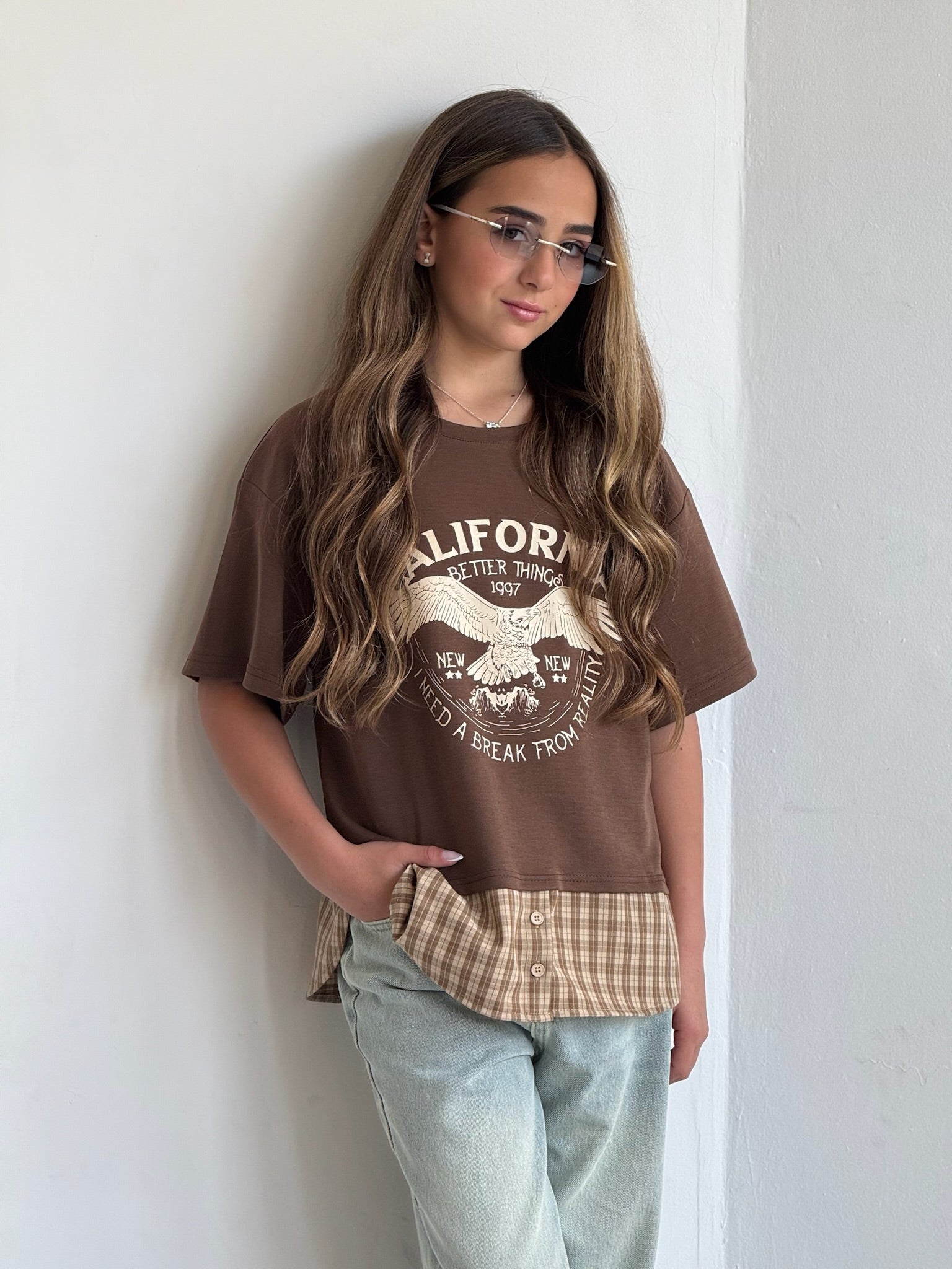 חולצת ליר חום