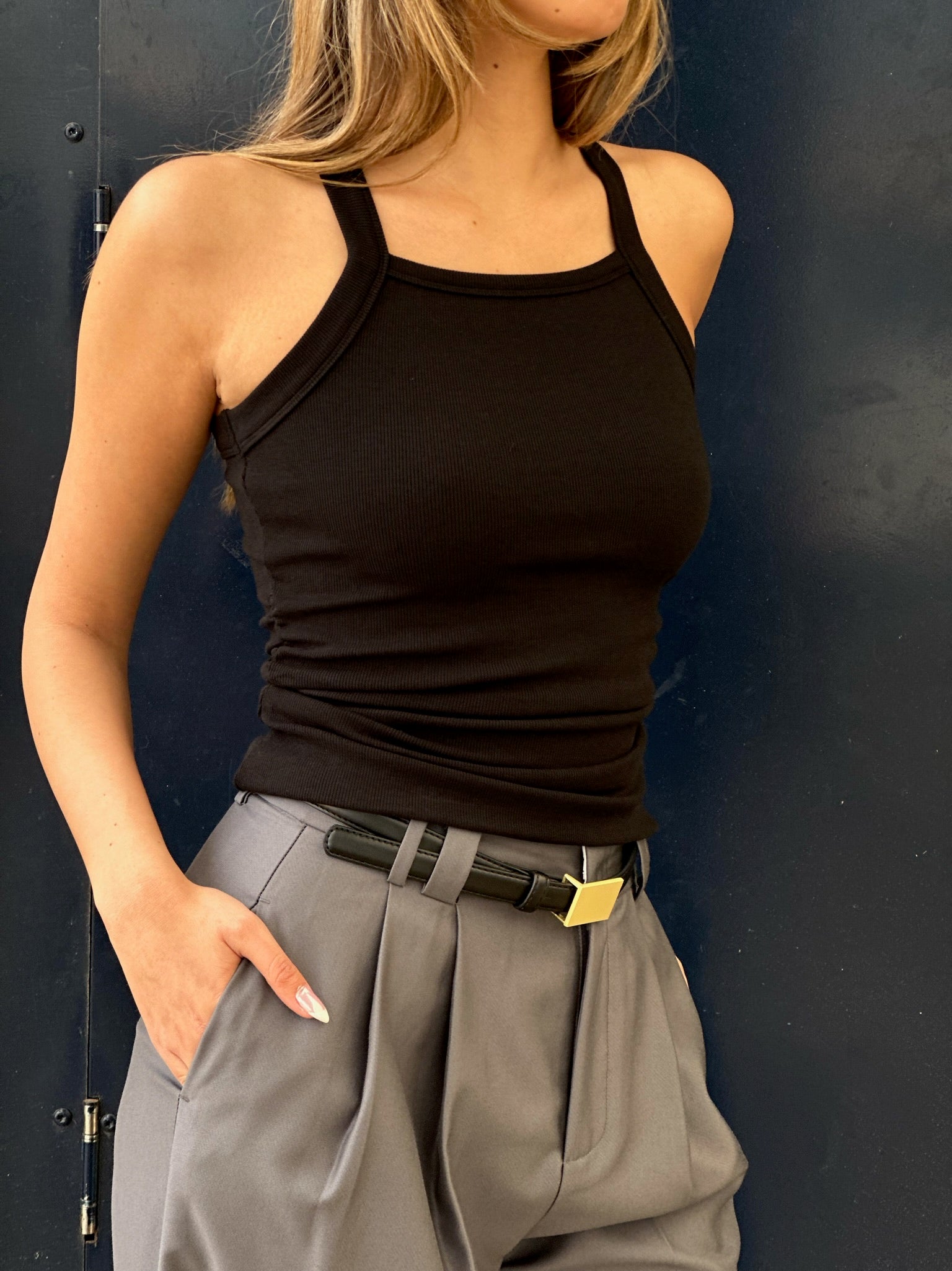 גופיית אלרום שחור