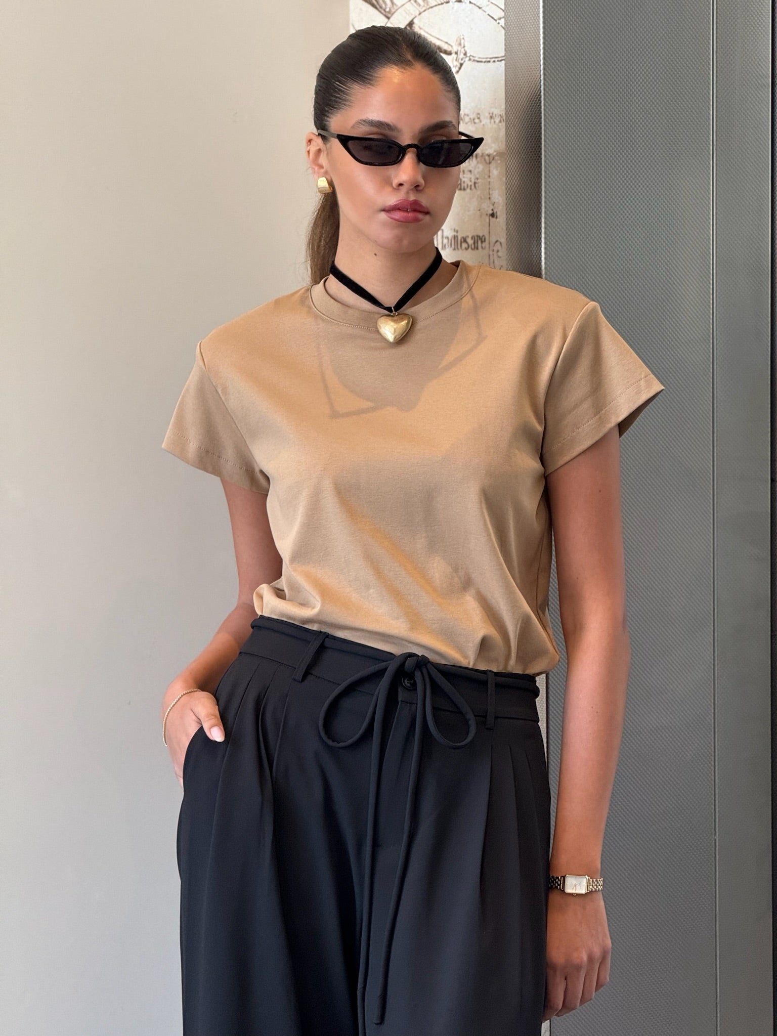 מכנס שלבי שחור