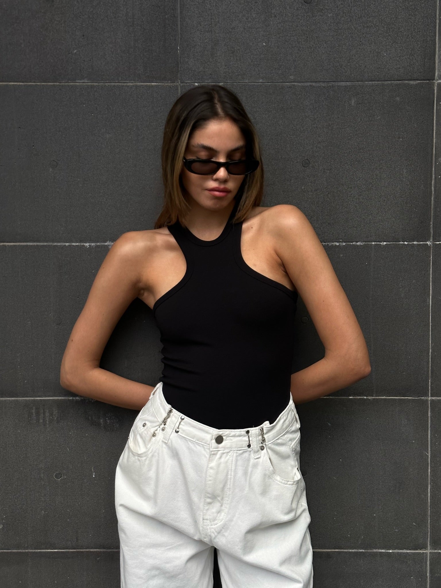 גופיית לני שחור