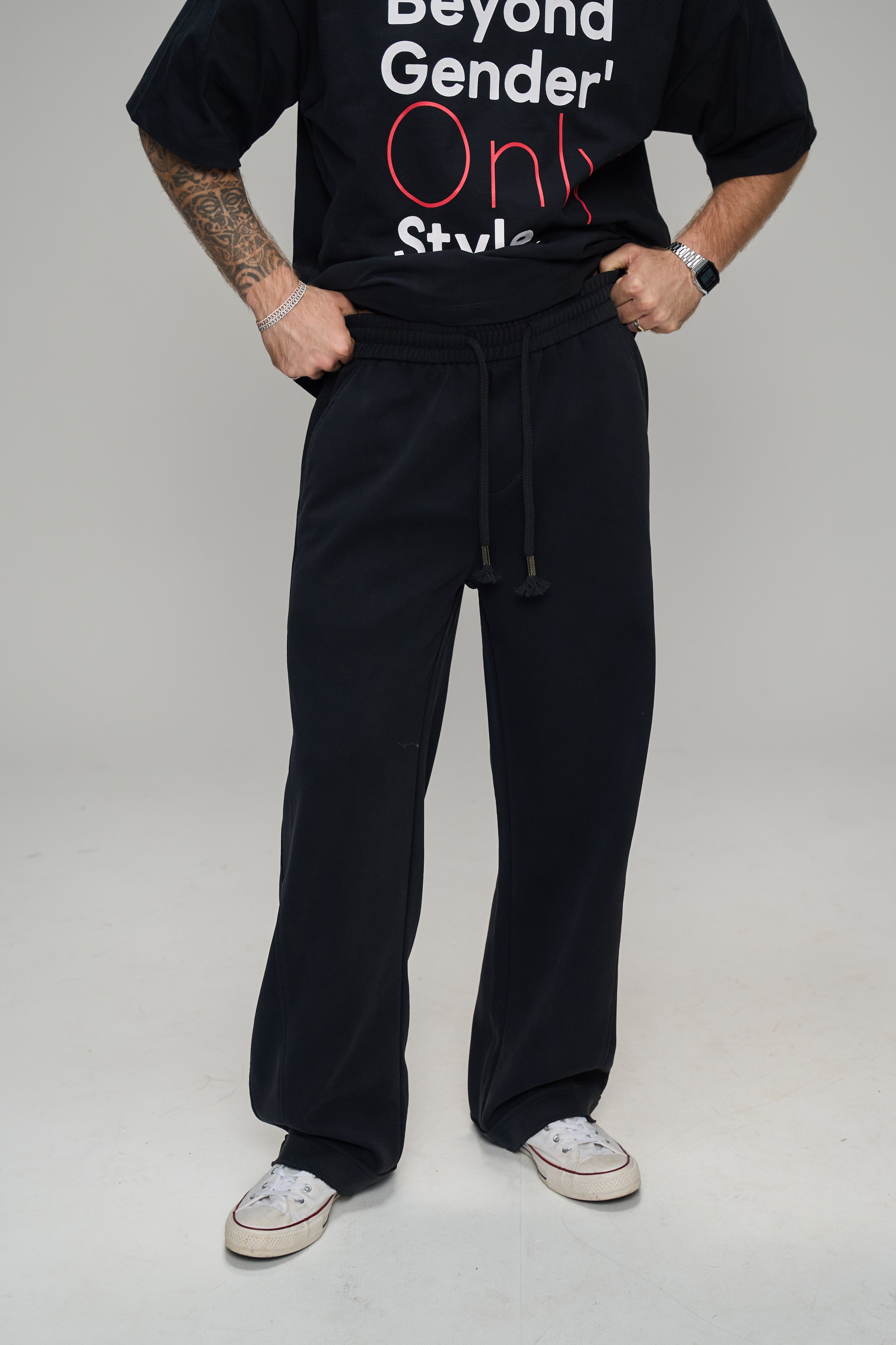 מכנס פליקס שחור