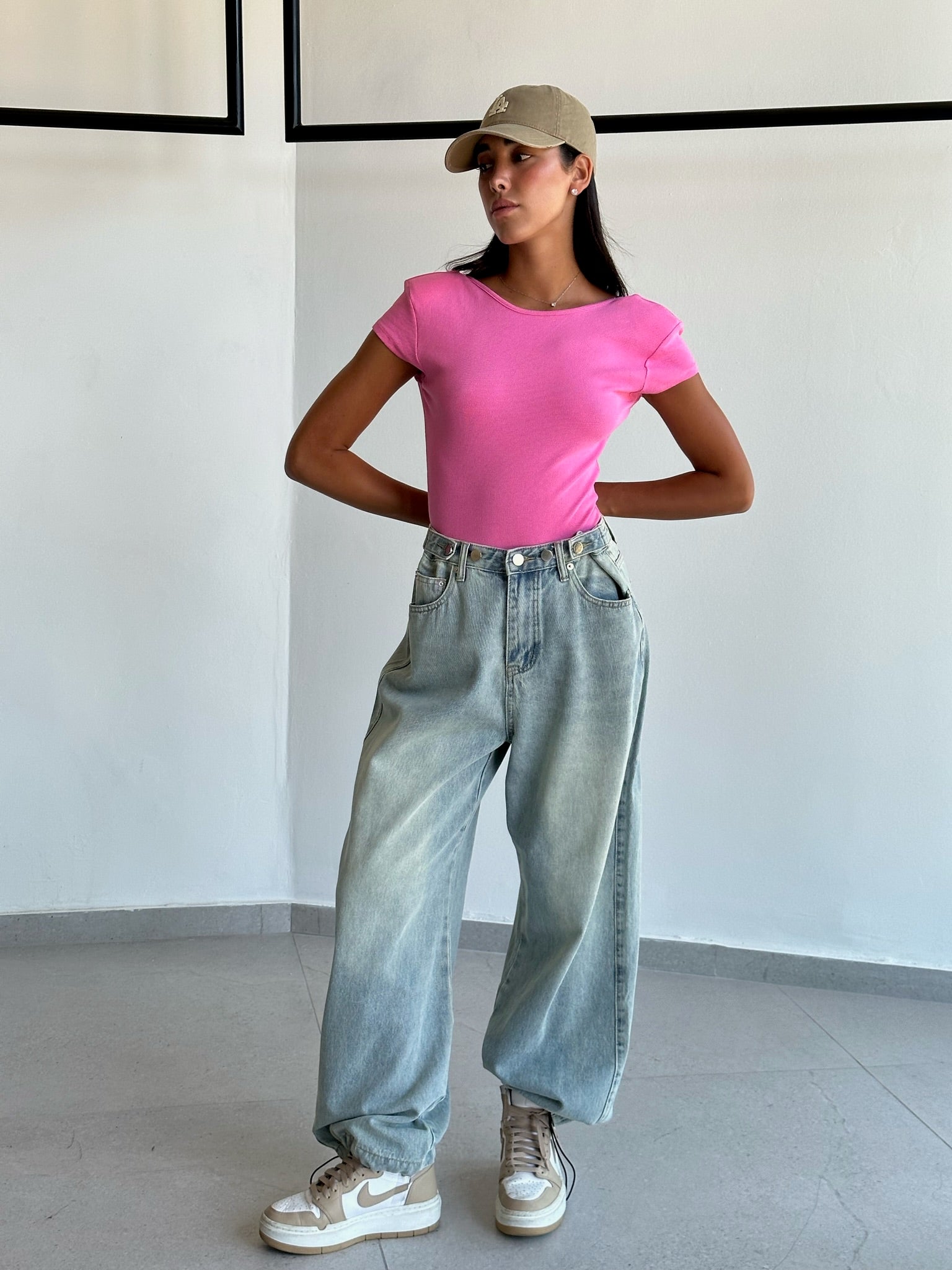 מכנס ג׳ינס ג'וי תכלת