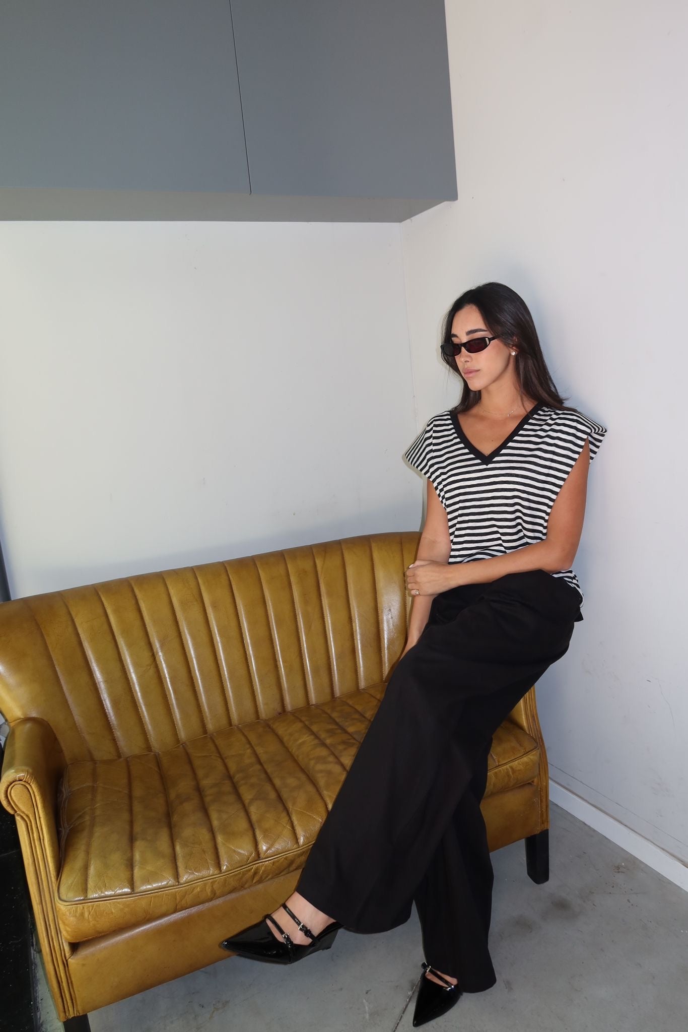 מכנס קלוד שחור