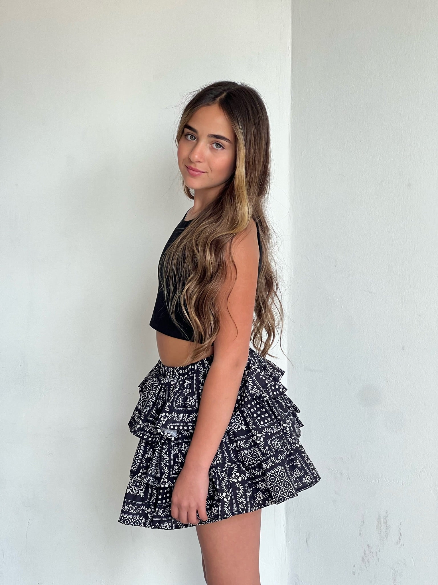 חצאית מילאן שחור