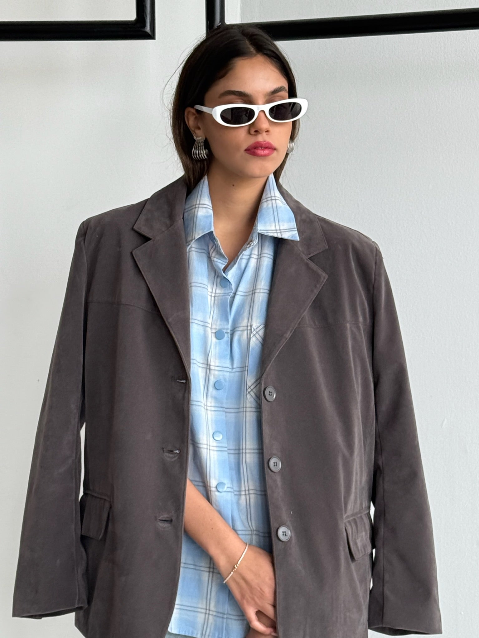 ג׳קט עמית אפור