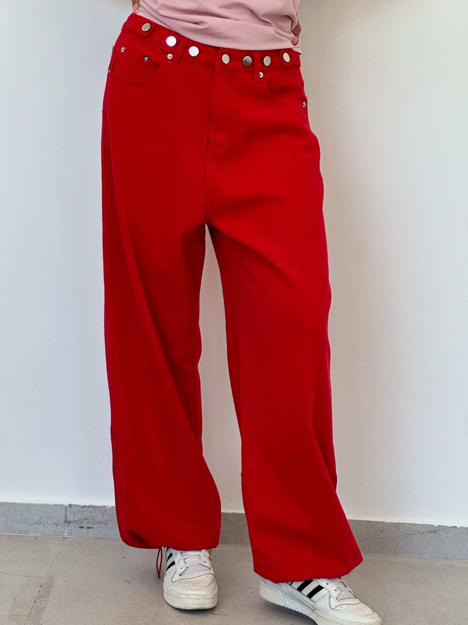 מכנס ג׳ינס ג'וי אדום