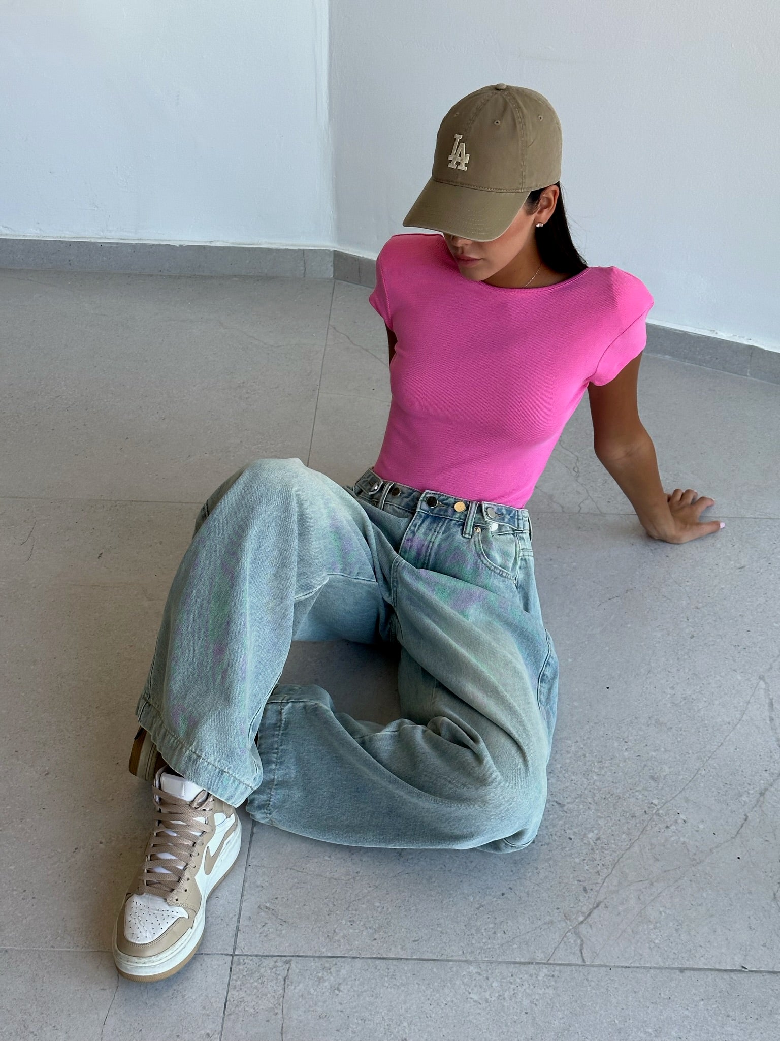 מכנס ג׳ינס ג'וי תכלת