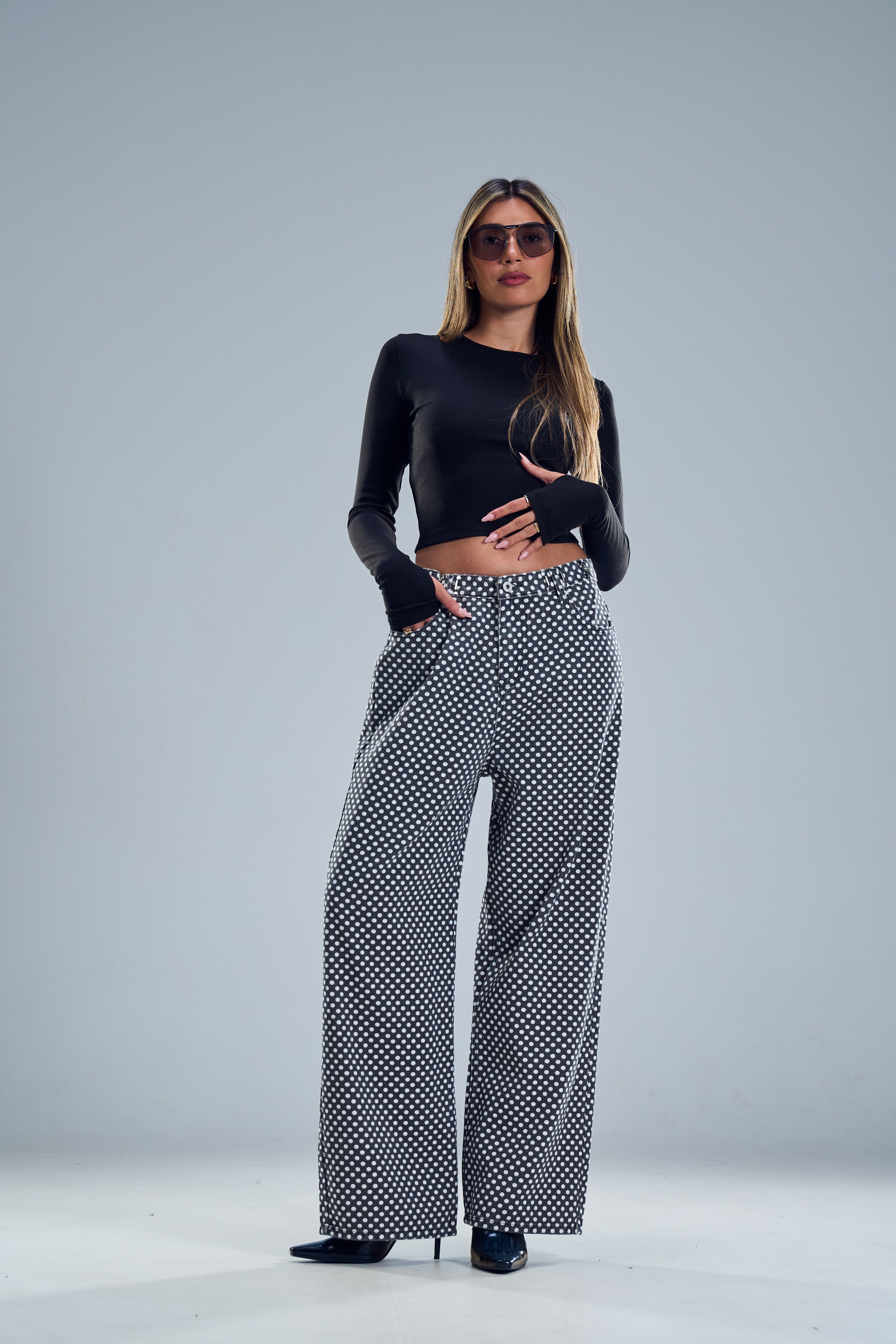 חולצת מייגן שחור