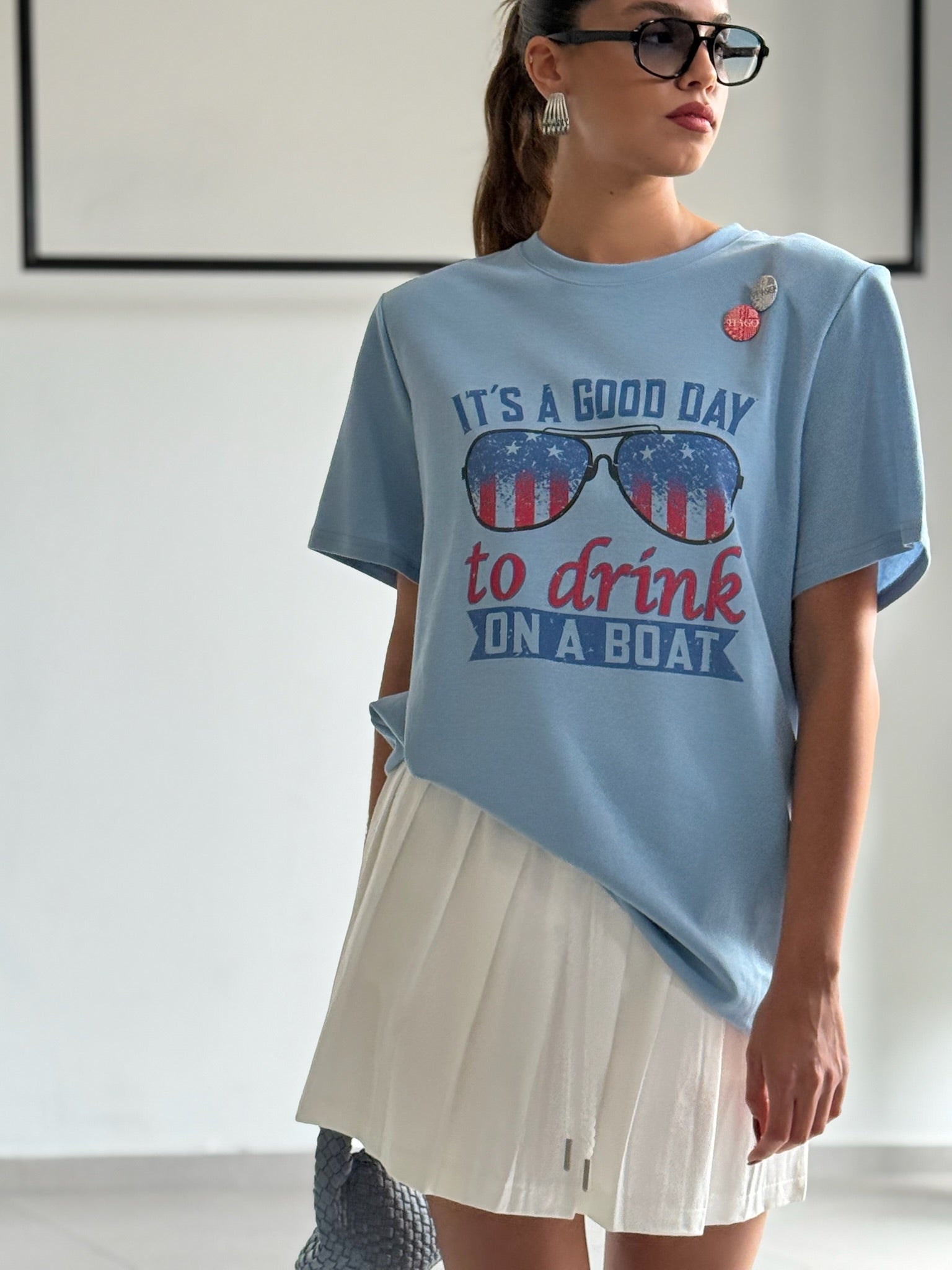 חולצת מיה תכלת