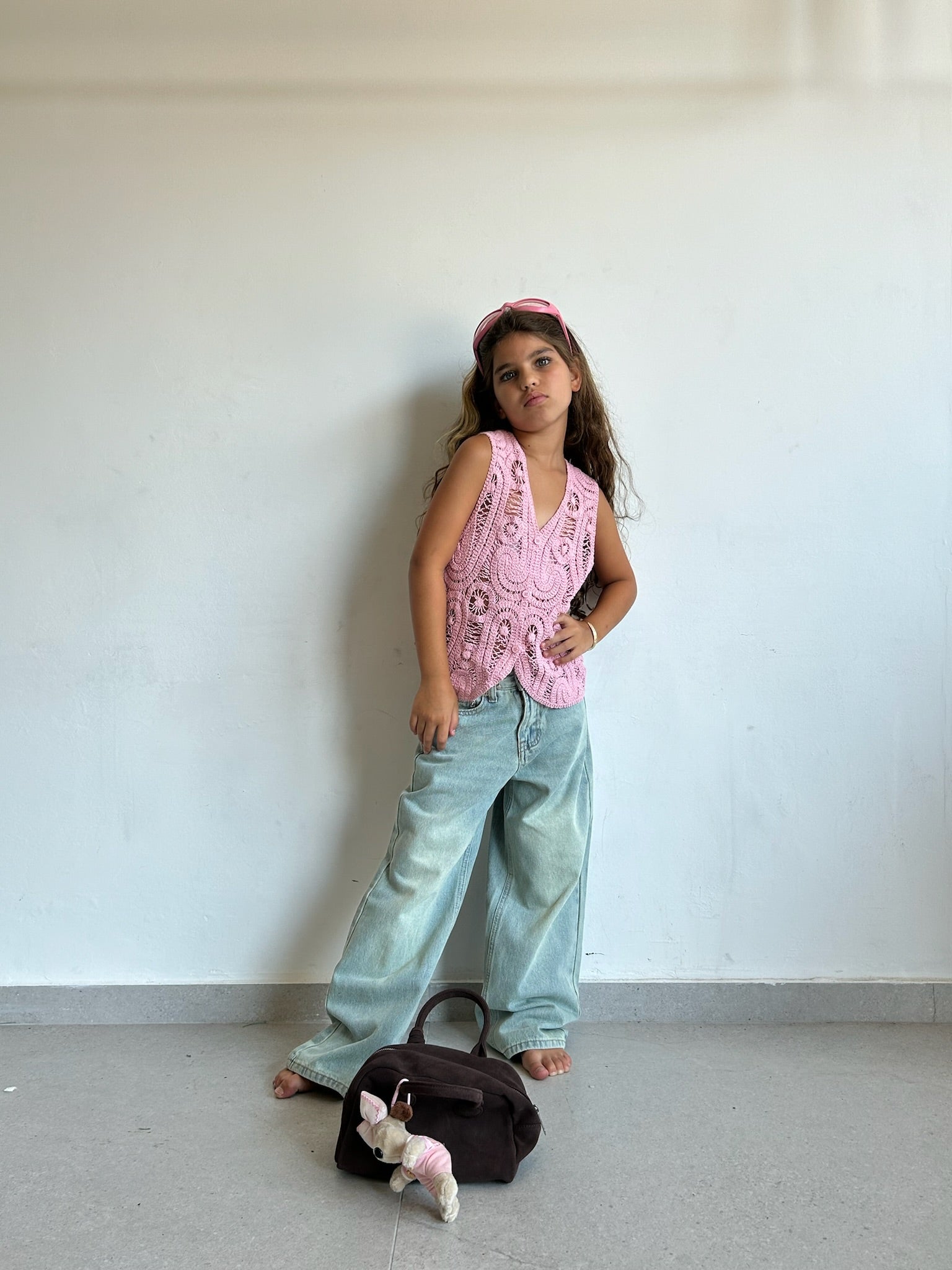 מכנס ג׳ינס ארי בהיר