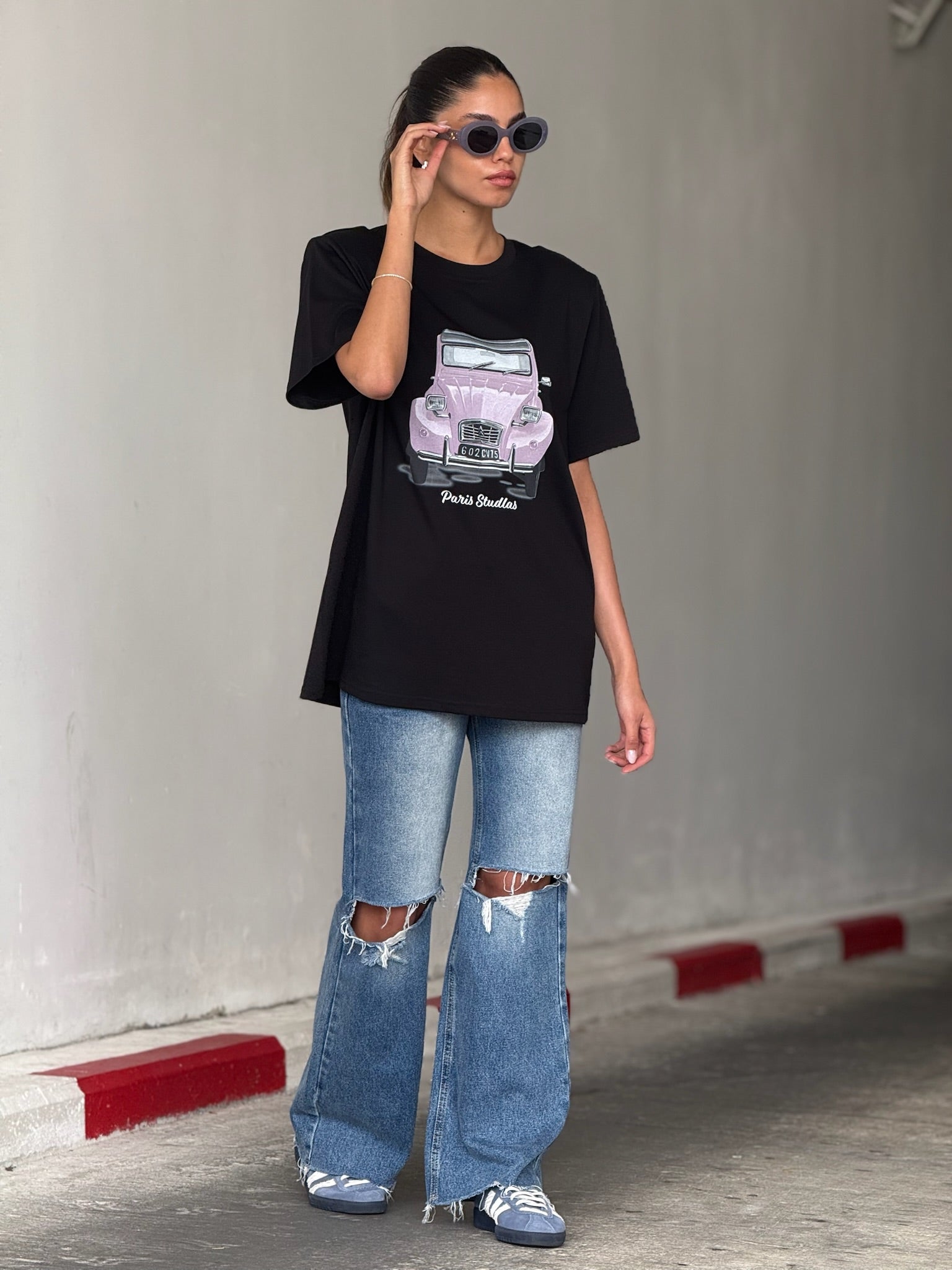 חולצת שנית שחור