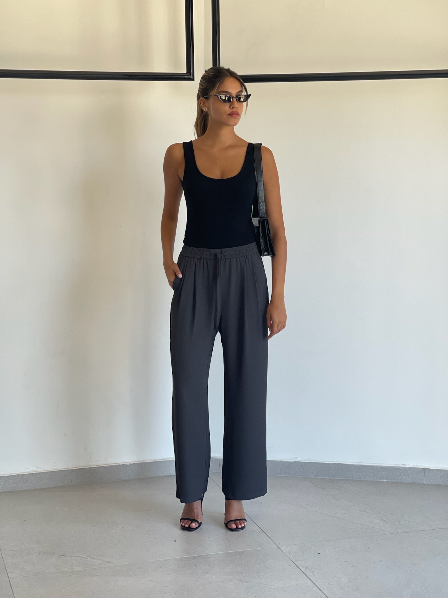 מכנס מיאן אפור