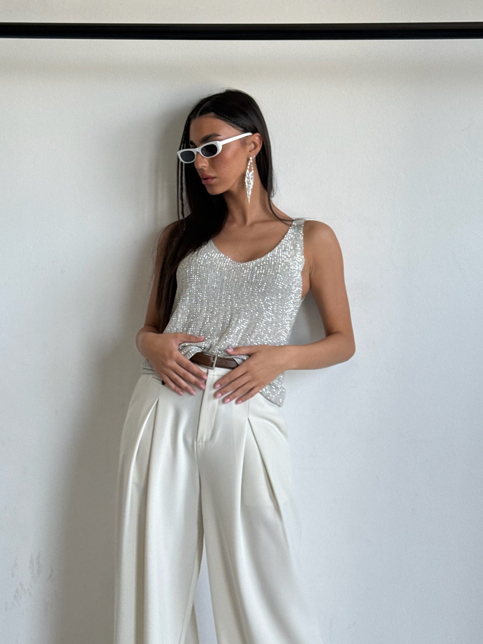 גופיית לני כסף