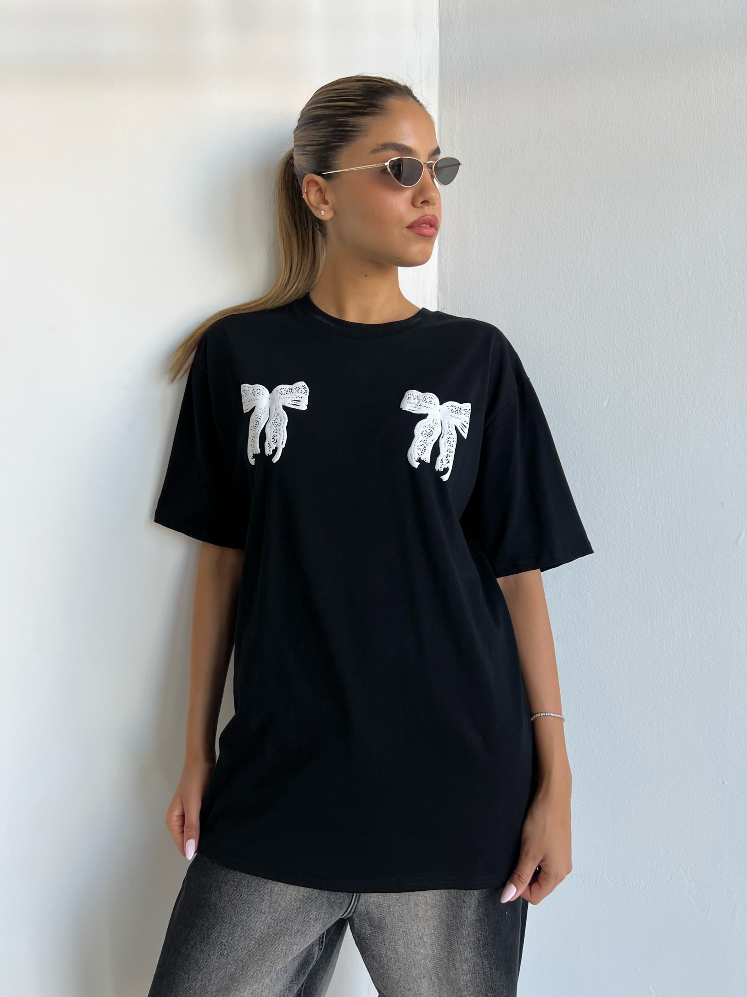 חולצת לירום שחור