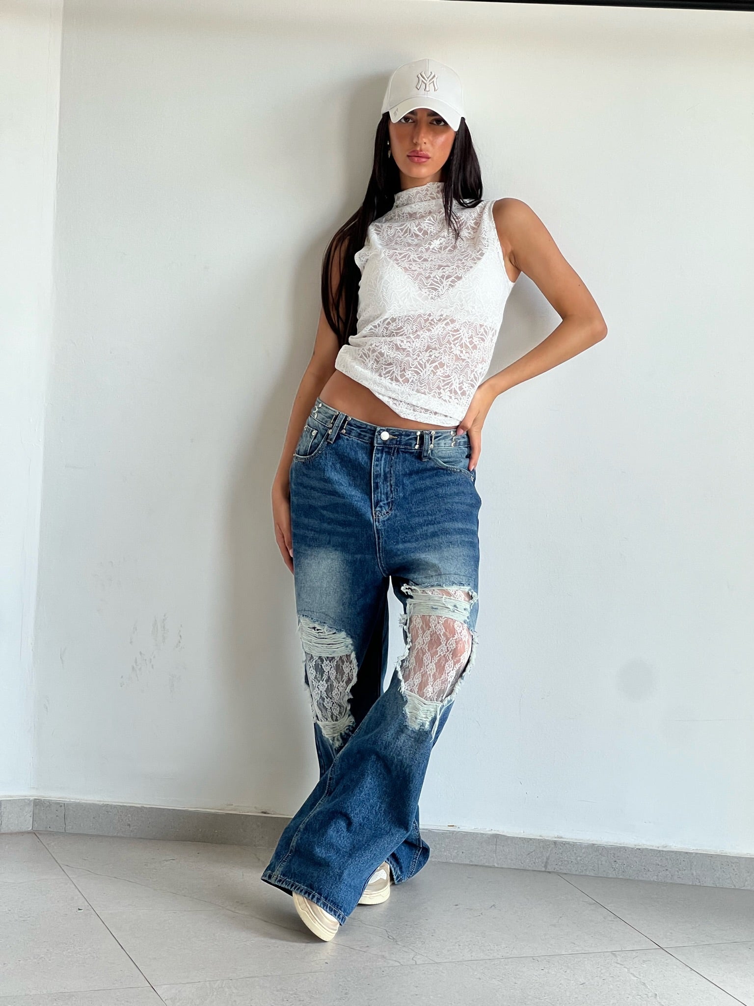 חולצת תחרה שירה