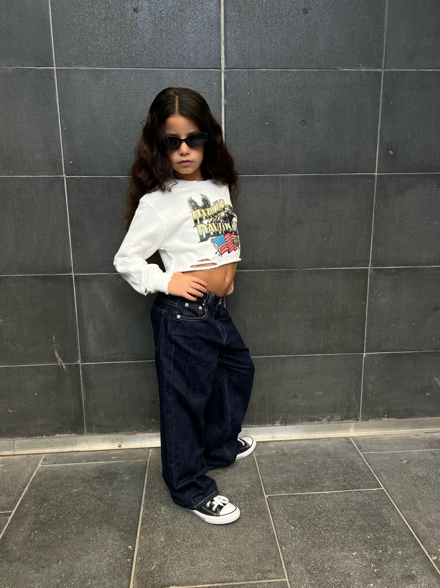 מכנס ג׳ינס ארי בלו ווש