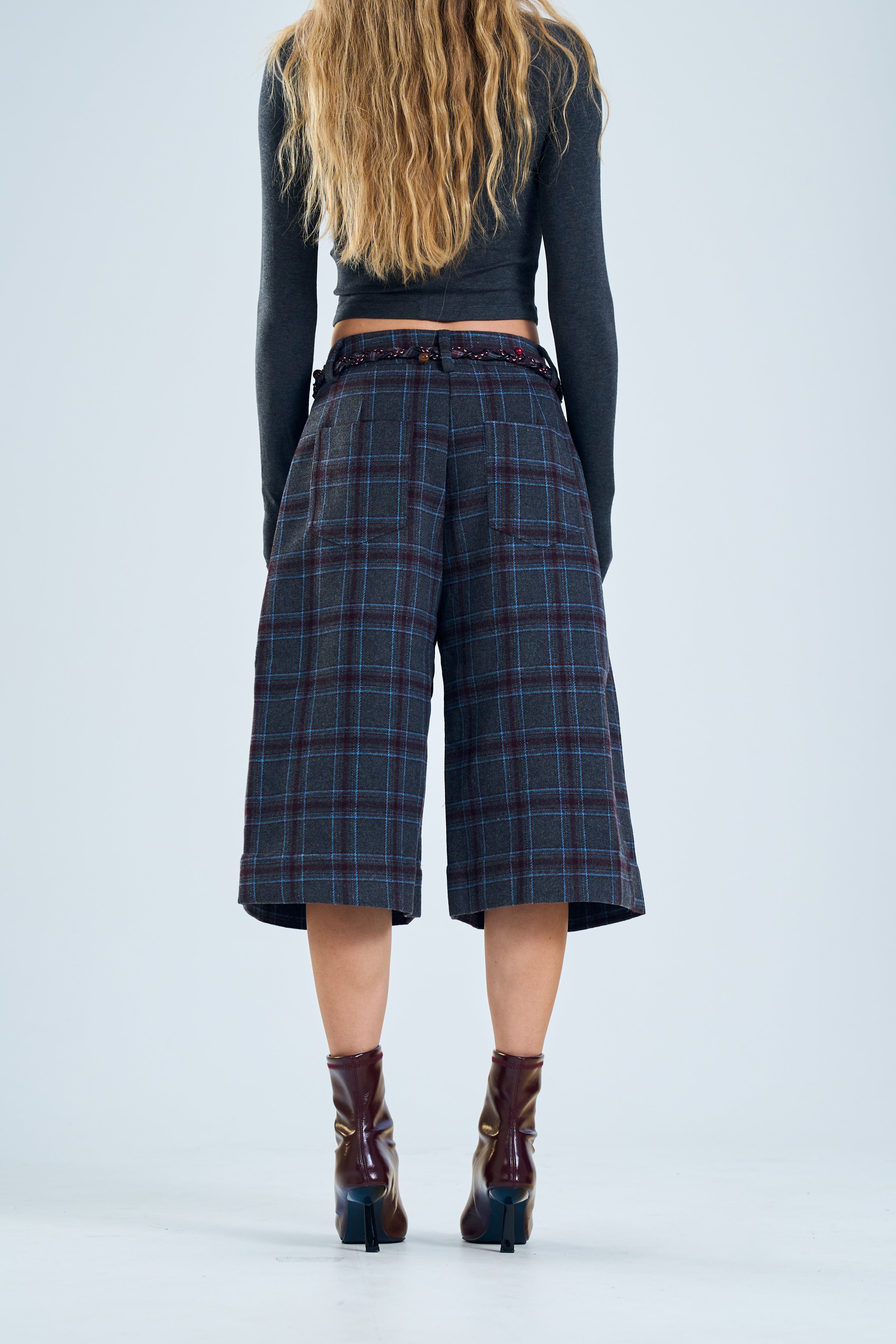 מכנס קאיין אפור