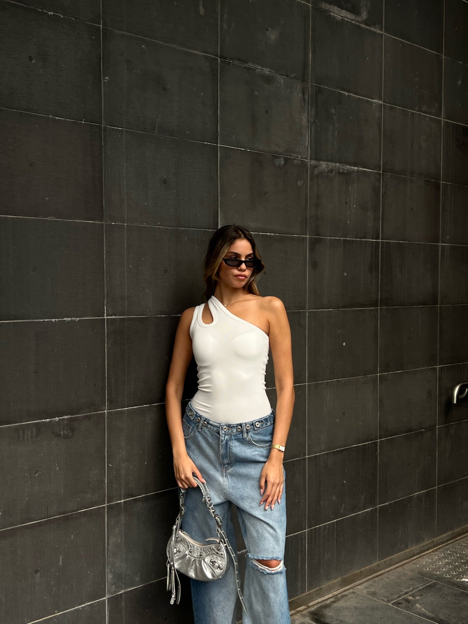 גופיית גפן לבן